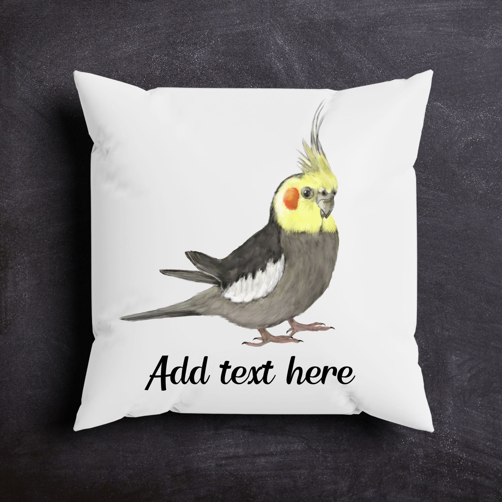 Cockatiel Pillow - MerikaArt