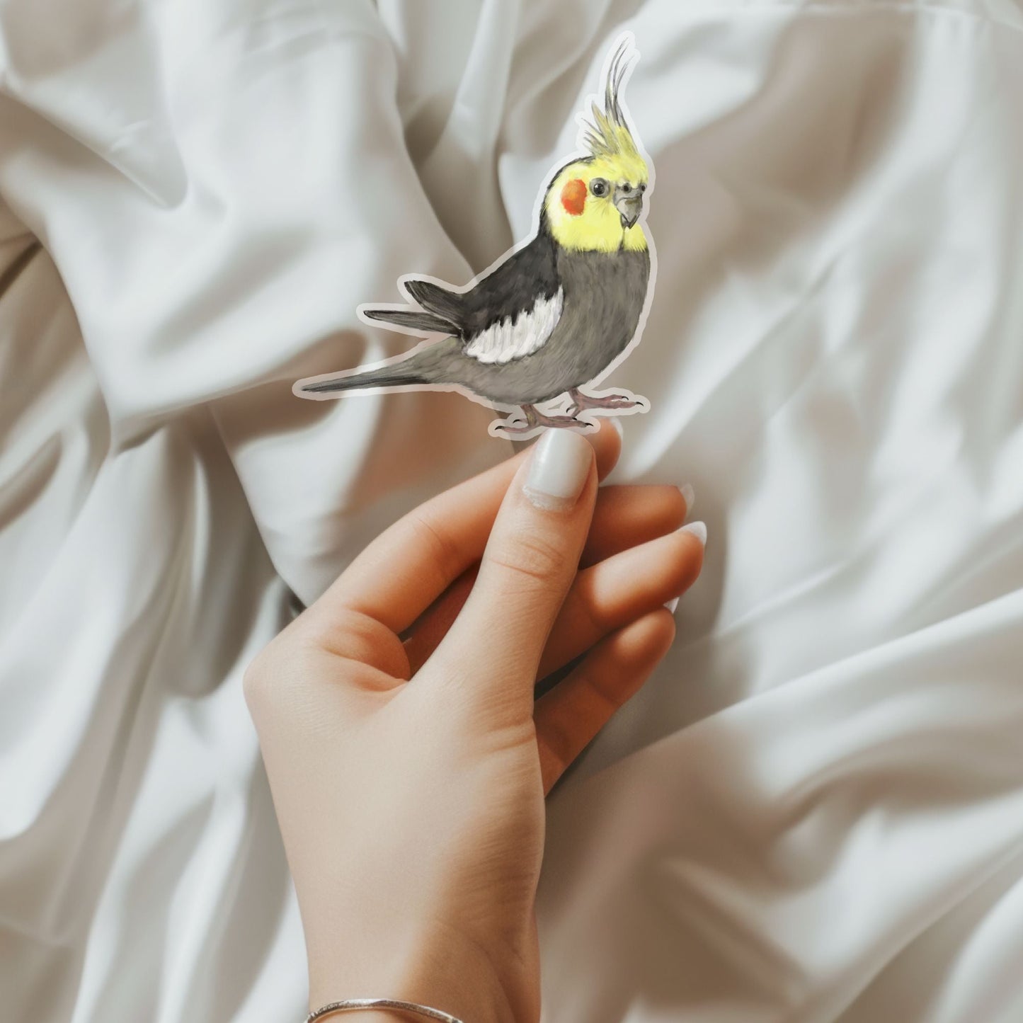 Cockatiel Sticker - MerikaArt