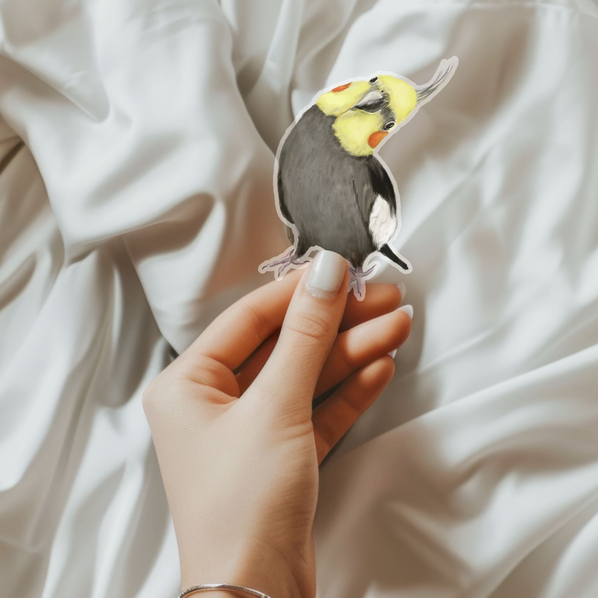 Cockatiel Sticker - MerikaArt