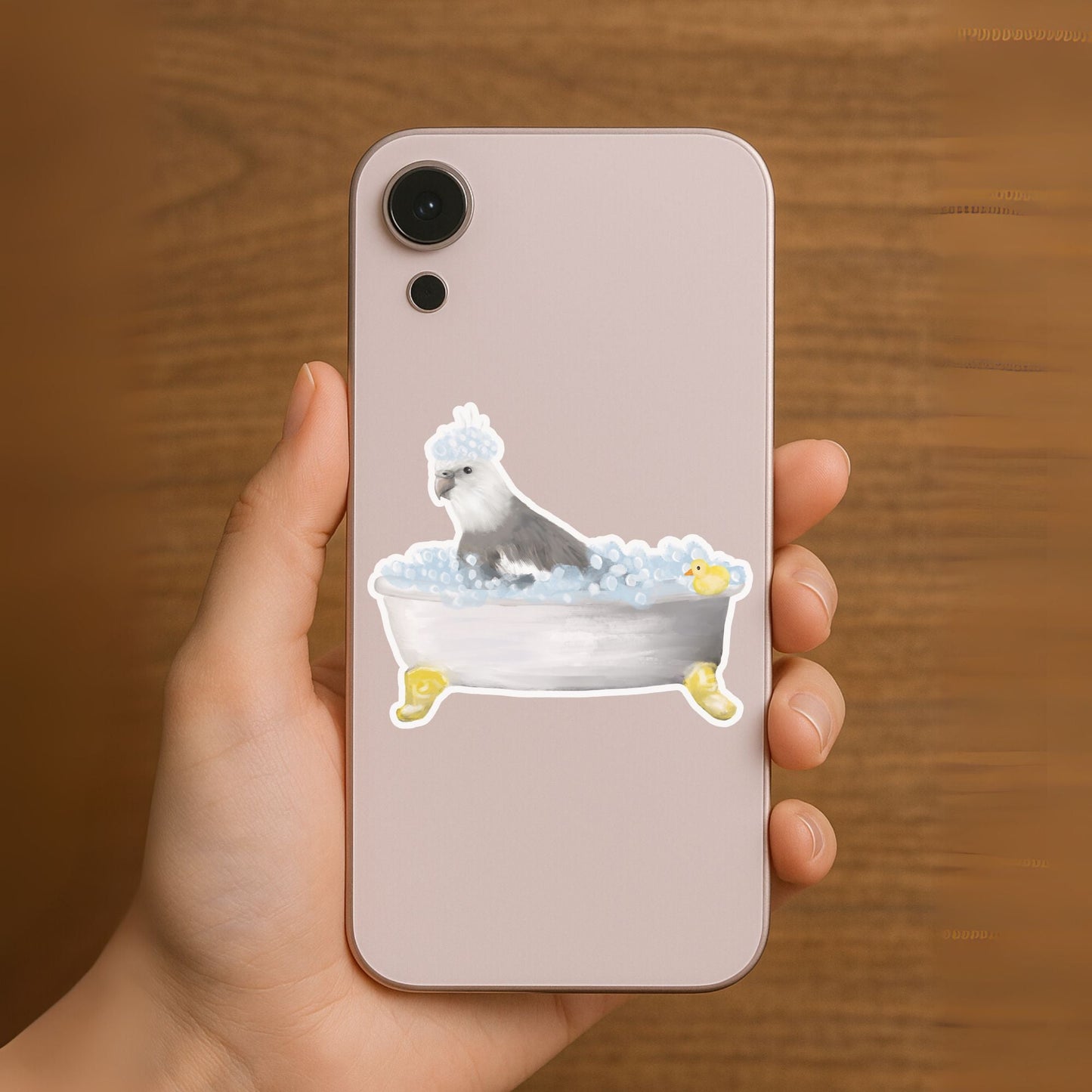 Cockatoo Vinyl Sticker - MerikaArt