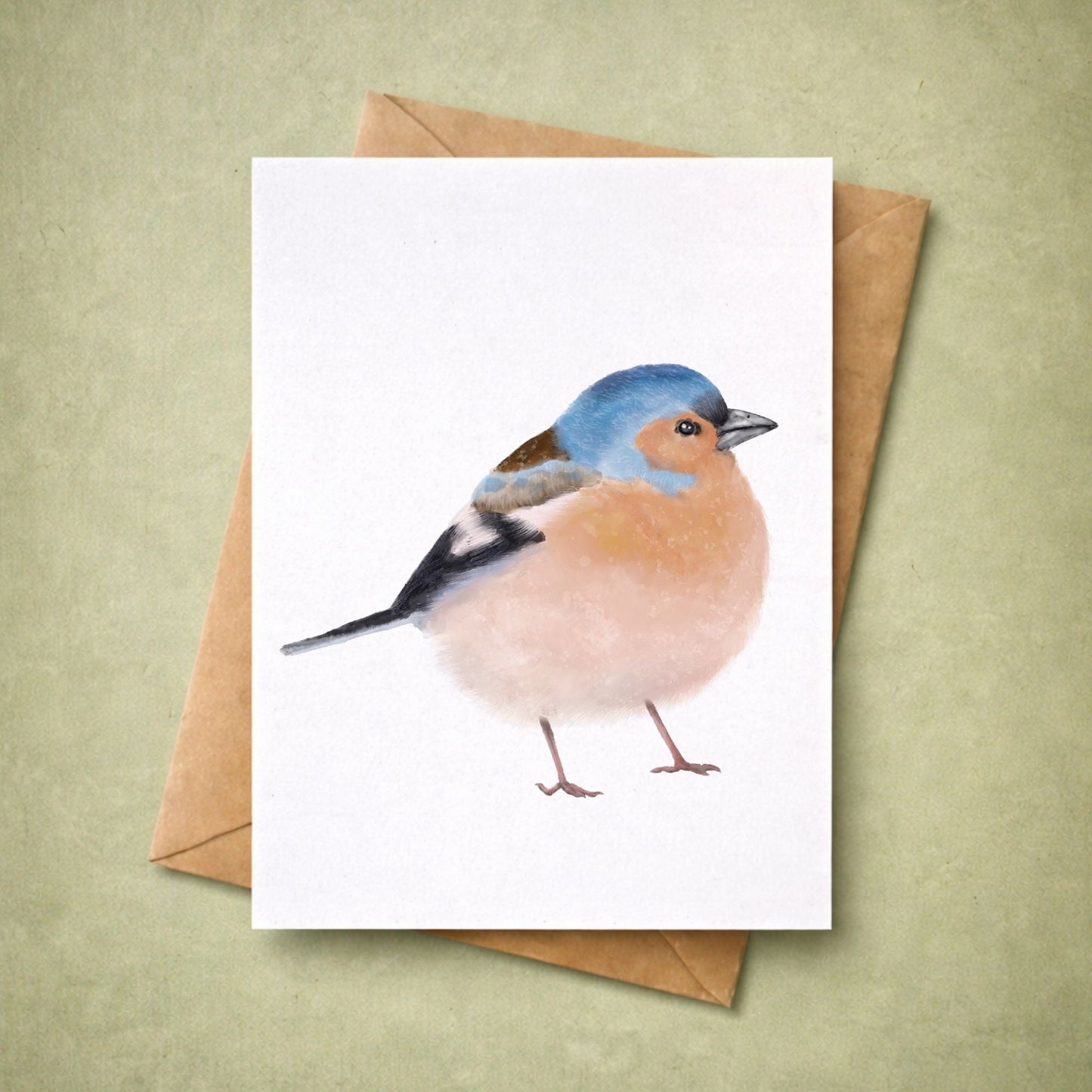 Common Chaffinch Postcard - MerikaArt