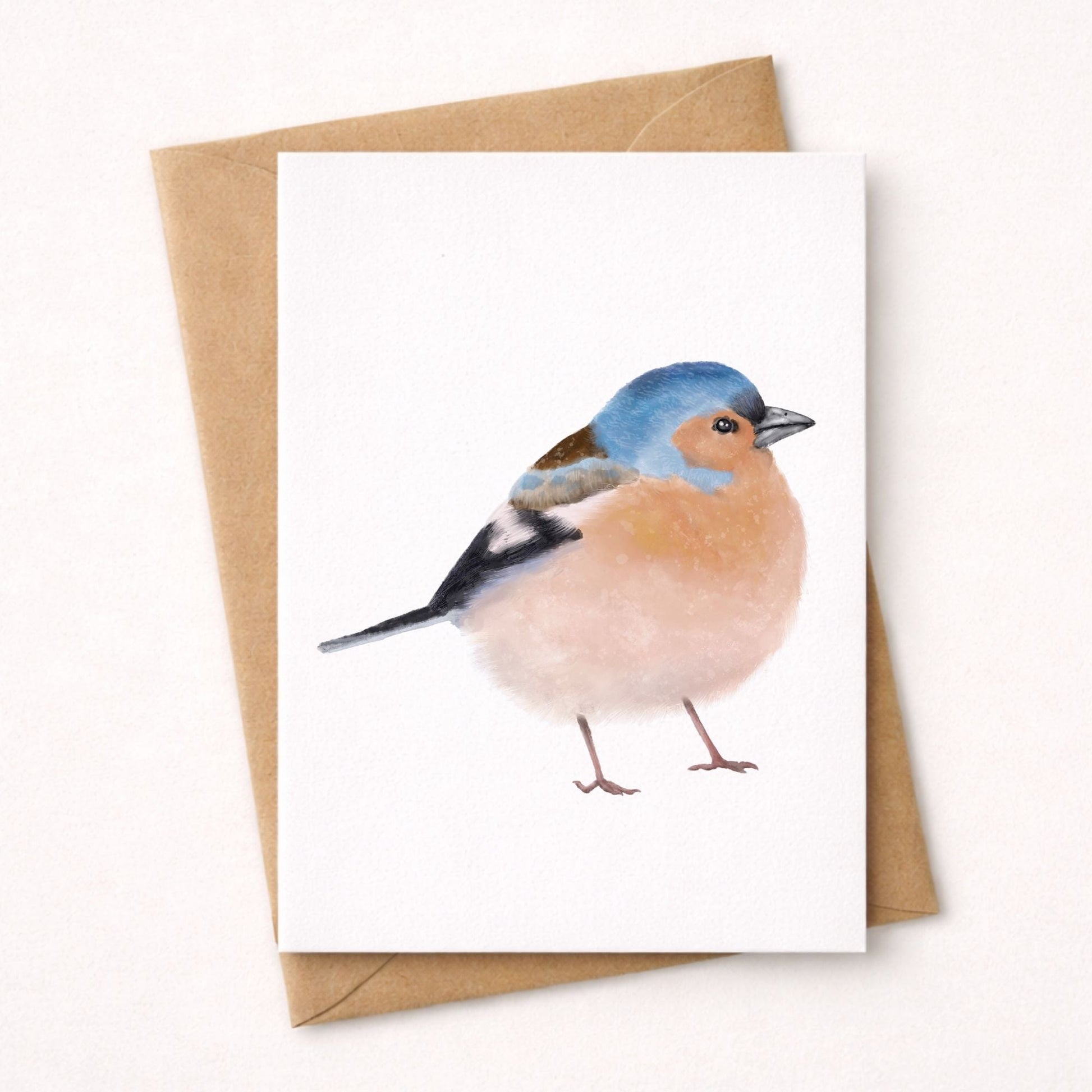 Common Chaffinch Postcard - MerikaArt