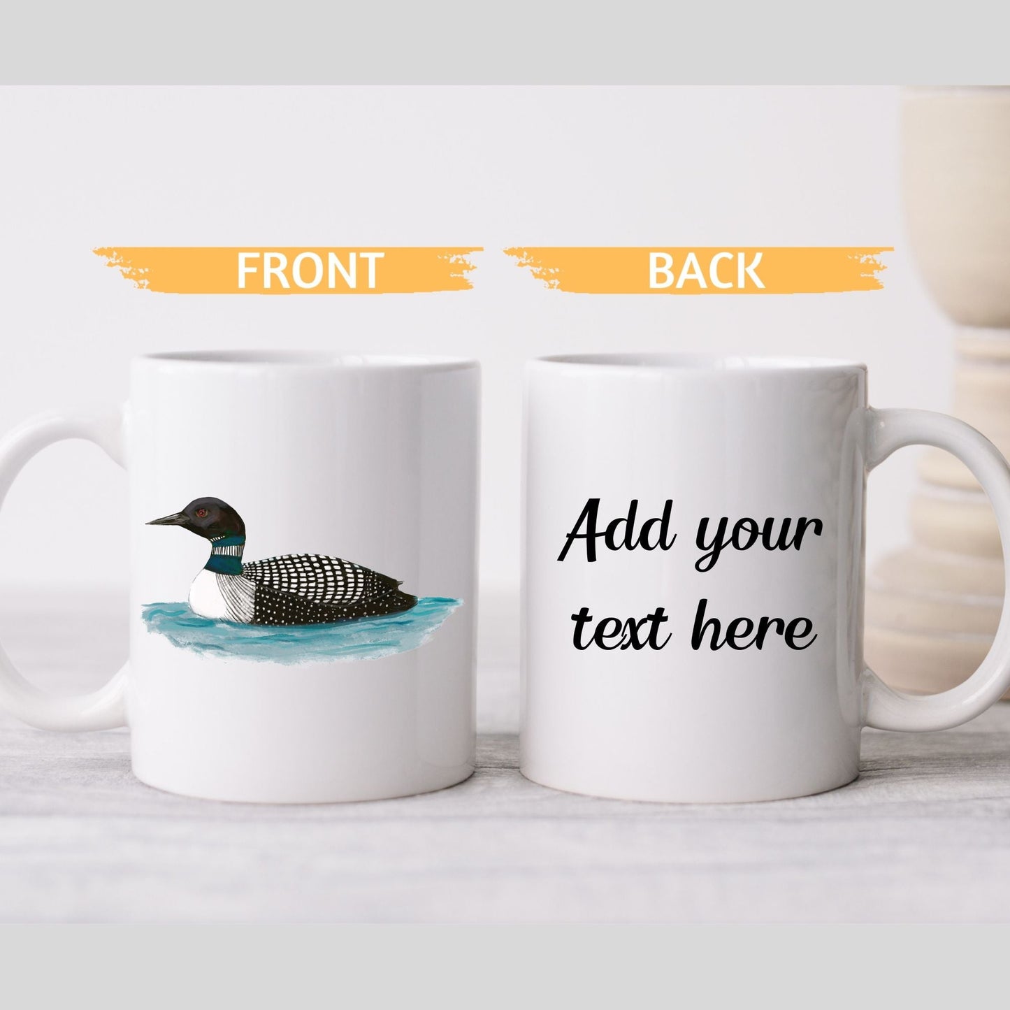 Common Loon Mug - MerikaArt
