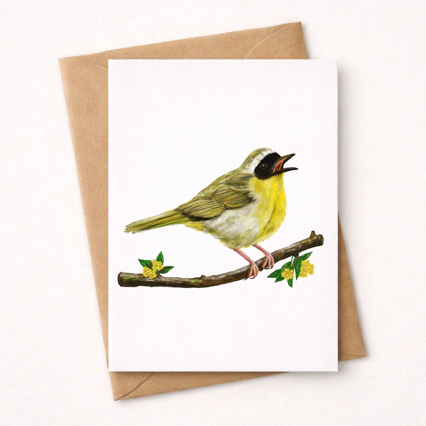 Common Yellowthroat Postcard - MerikaArt