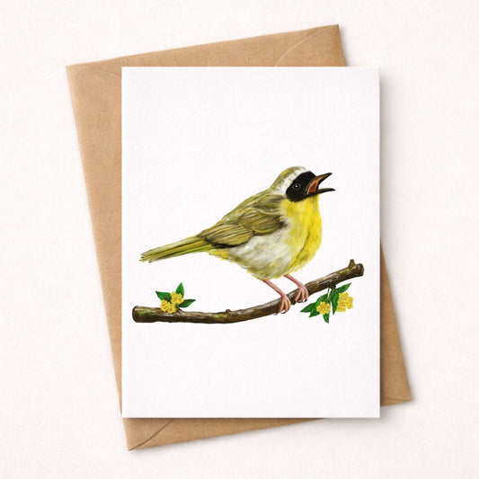 Common Yellowthroat Postcard - MerikaArt