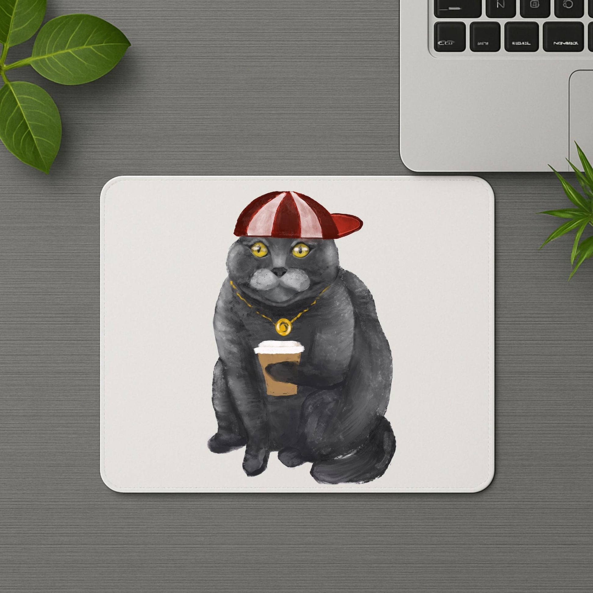 Cool British Shorthair Cat Mousepad - MerikaArt