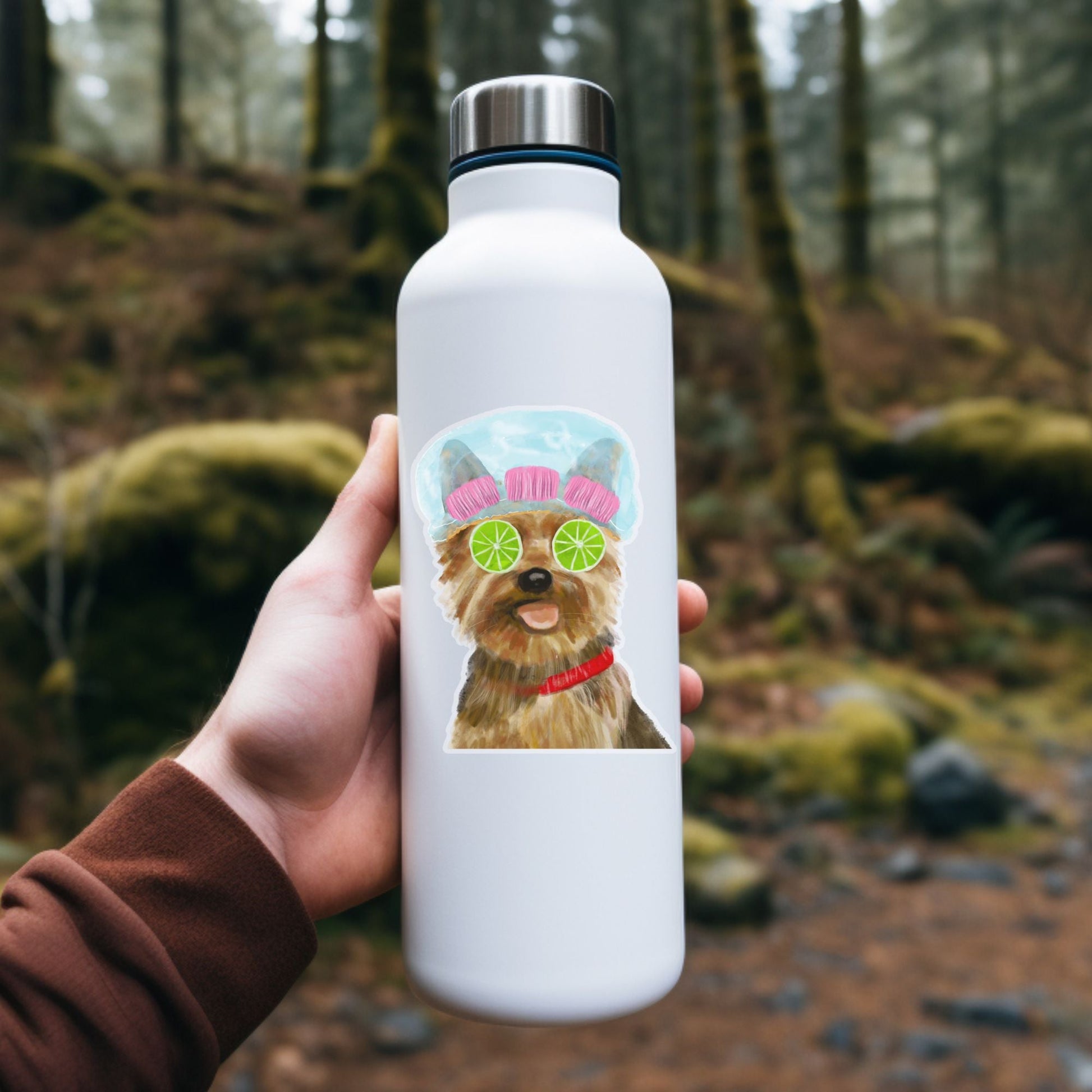 Dog Spa Day Vinyl Sticker - MerikaArt