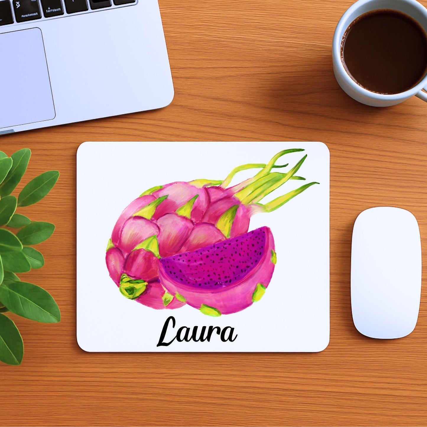 Dragon Fruit Mousepad - MerikaArt