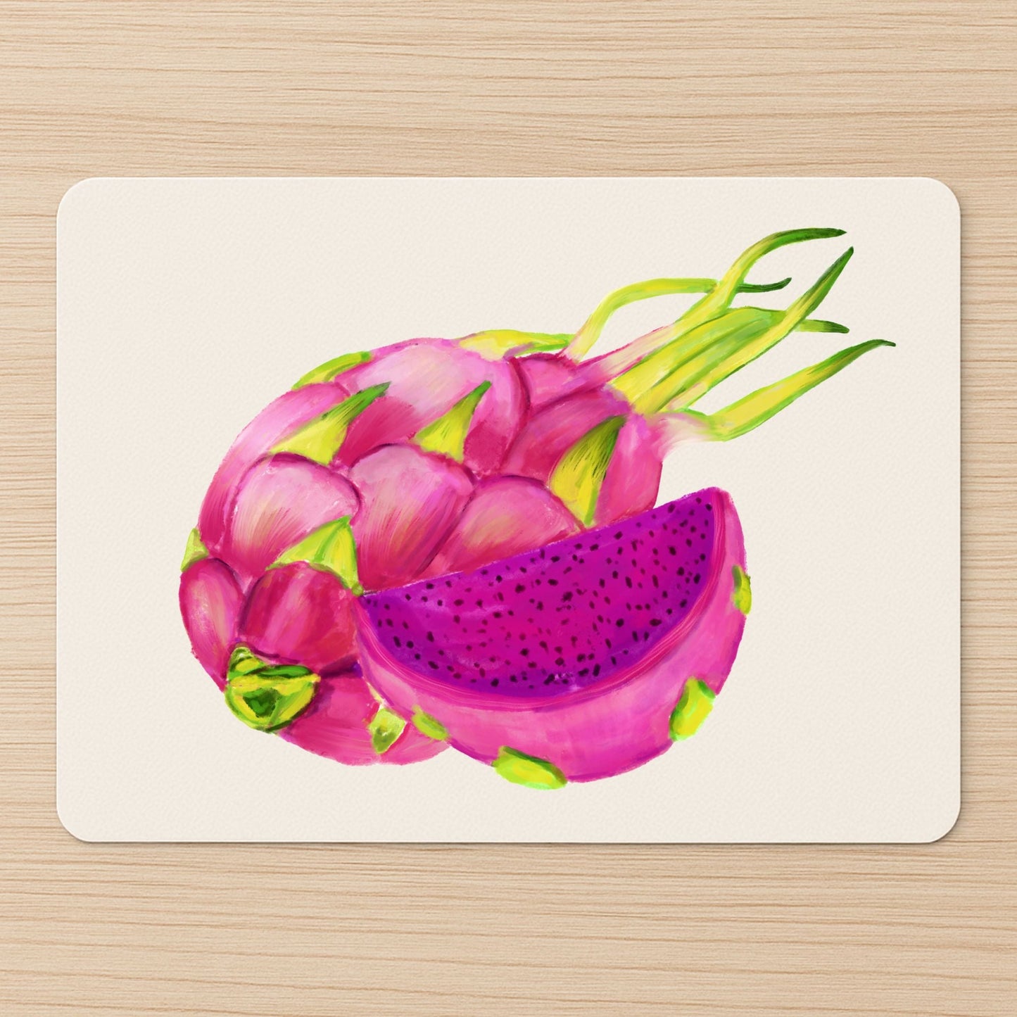 Dragon Fruit Mousepad - MerikaArt