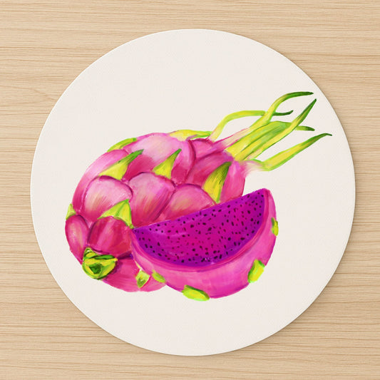 Dragon Fruit Mousepad - MerikaArt