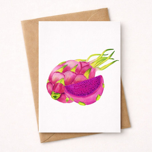 Dragon Fruit Postcard - MerikaArt