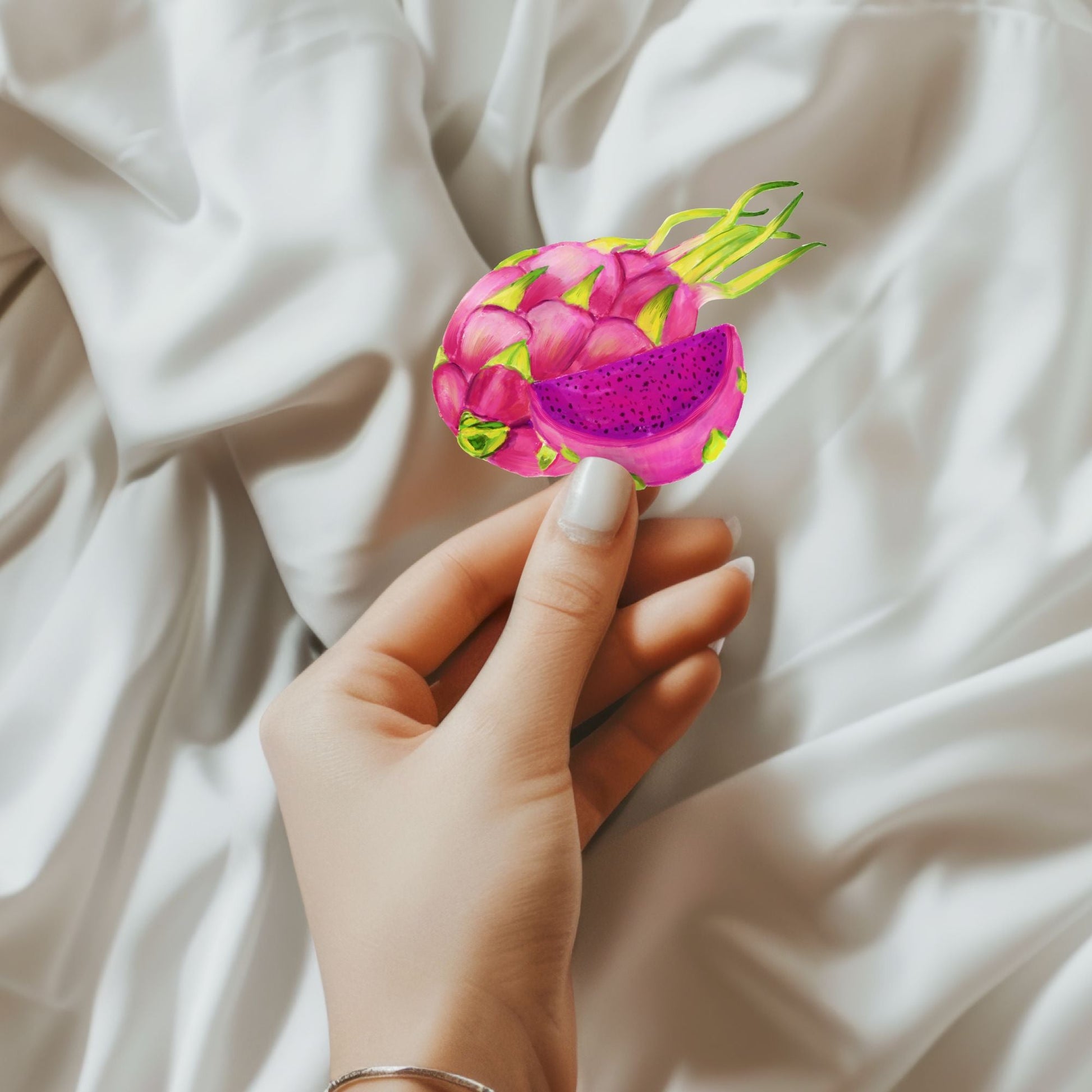 Dragon Fruit Vinyl Sticker - MerikaArt