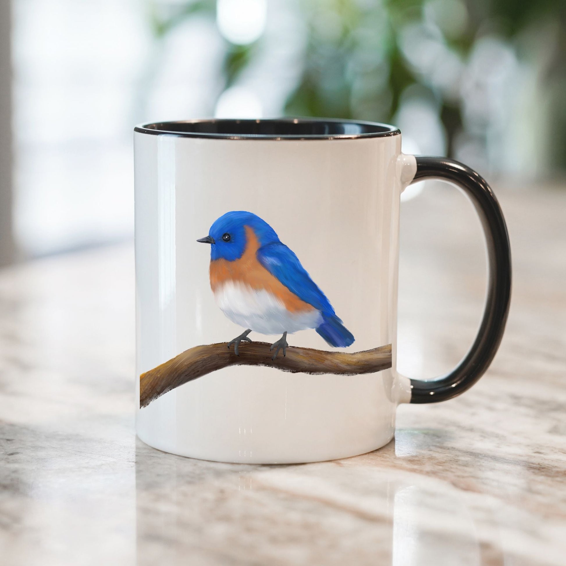 Eastern Bluebird Mug - MerikaArt