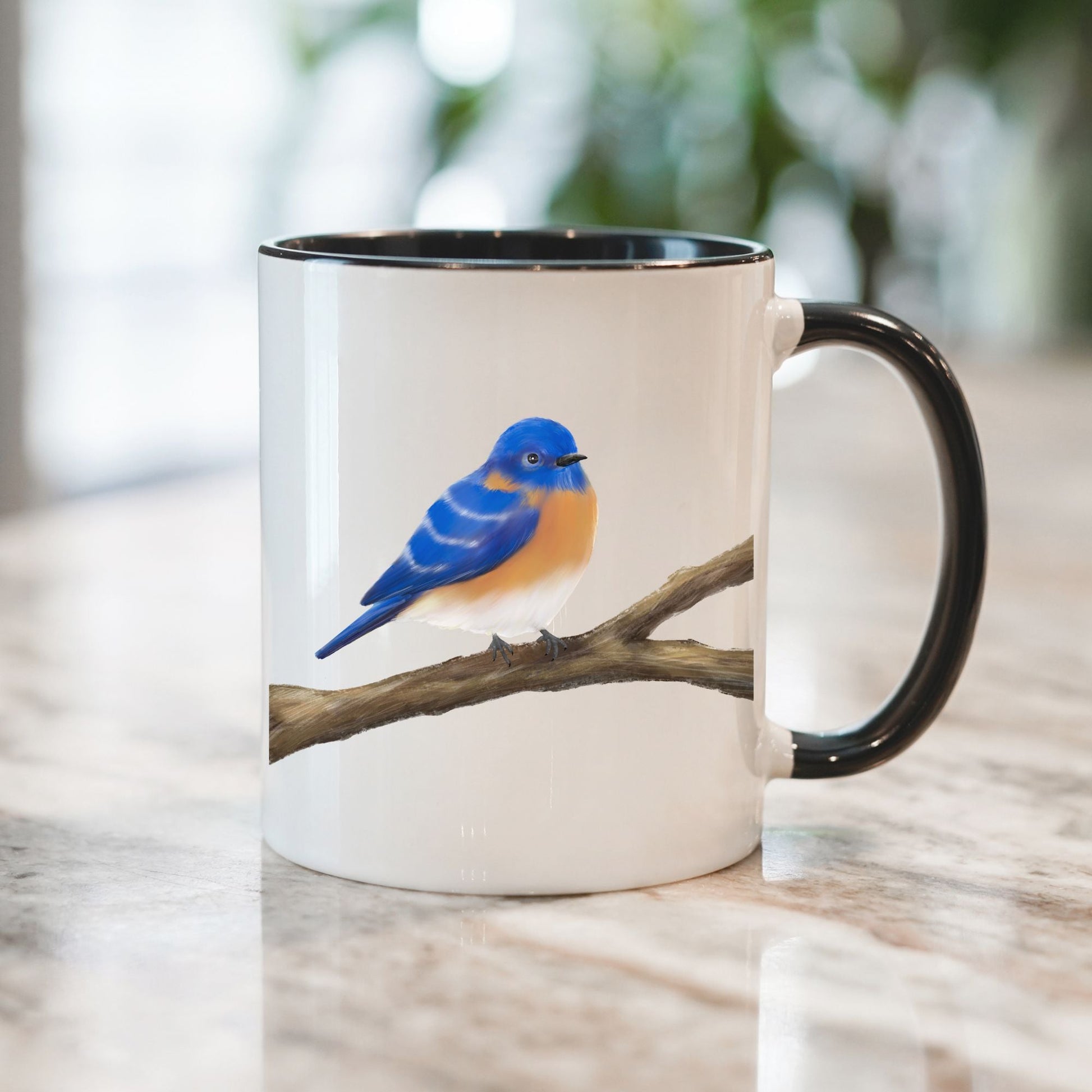 Eastern Bluebird Mug - MerikaArt