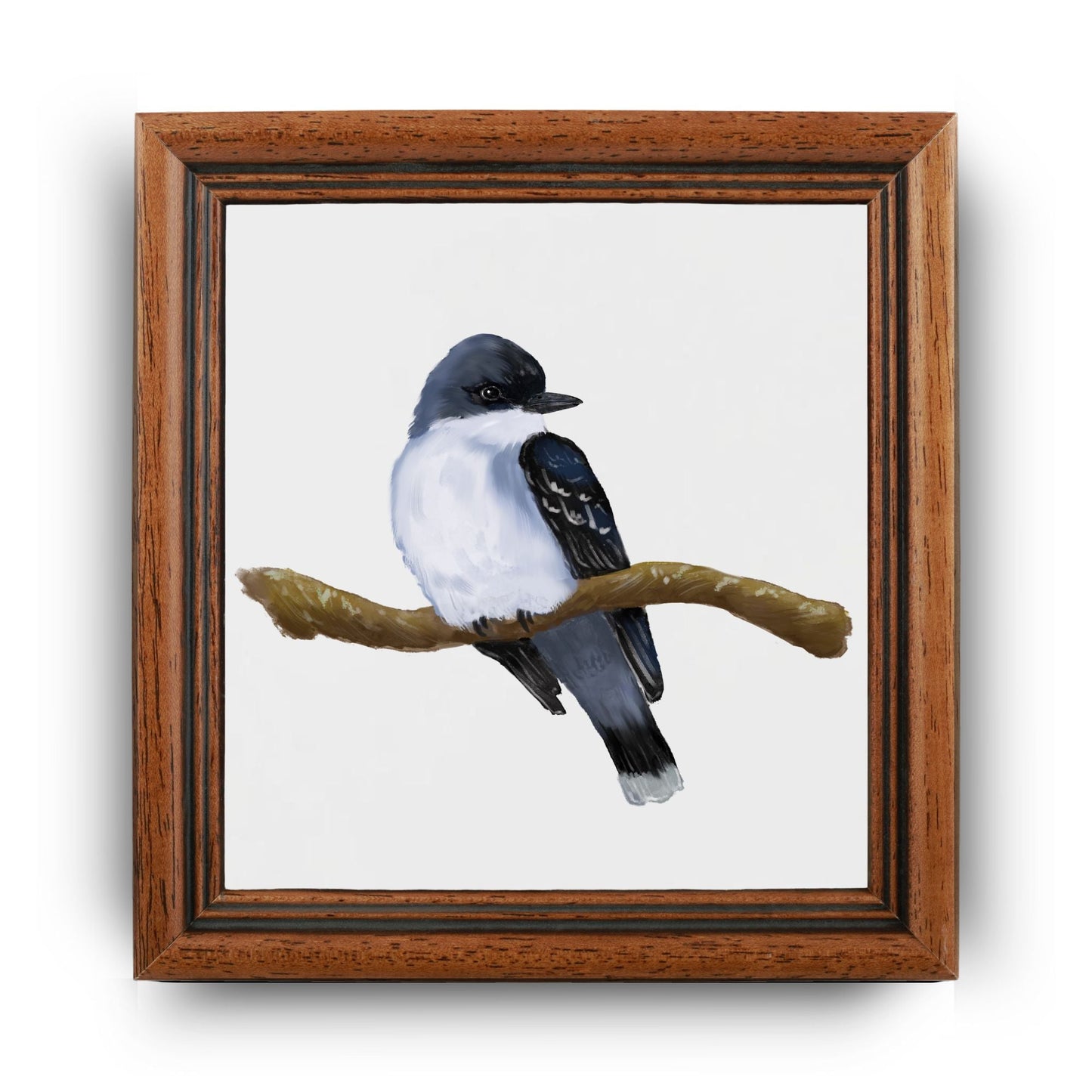 Eastern Kingbird Ceramic Tile - MerikaArt