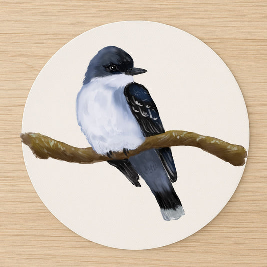 Eastern Kingbird Mousepad - MerikaArt