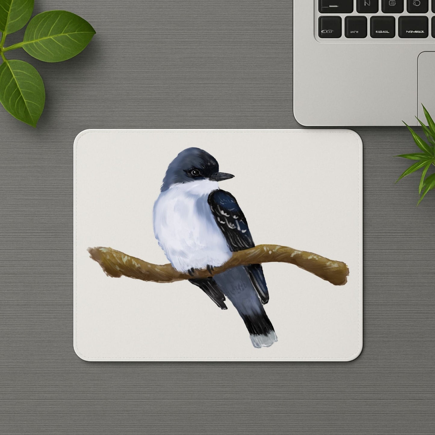 Eastern Kingbird Mousepad - MerikaArt