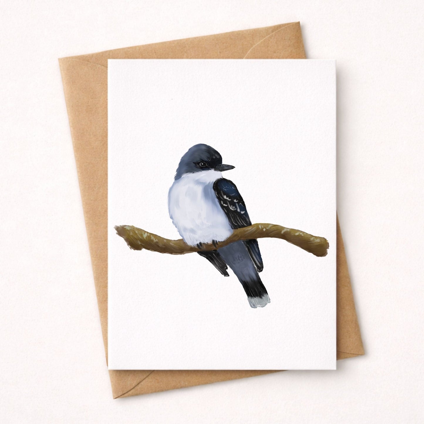 Eastern Kingbird Postcard - MerikaArt