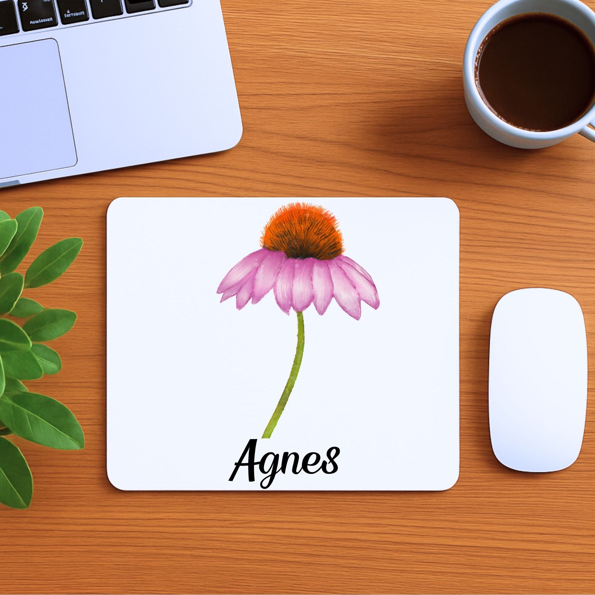 Echinacea Mousepad - MerikaArt