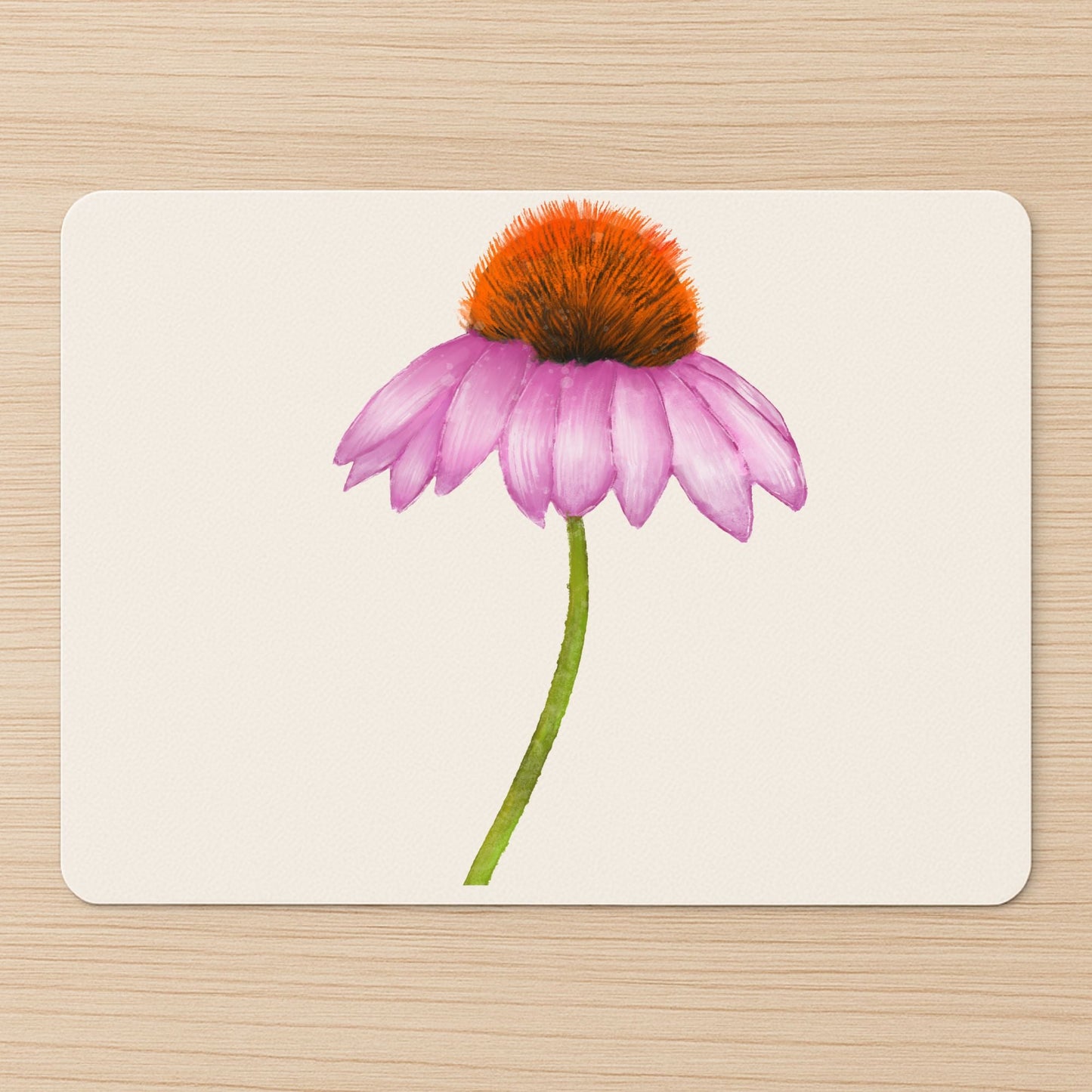 Echinacea Mousepad - MerikaArt
