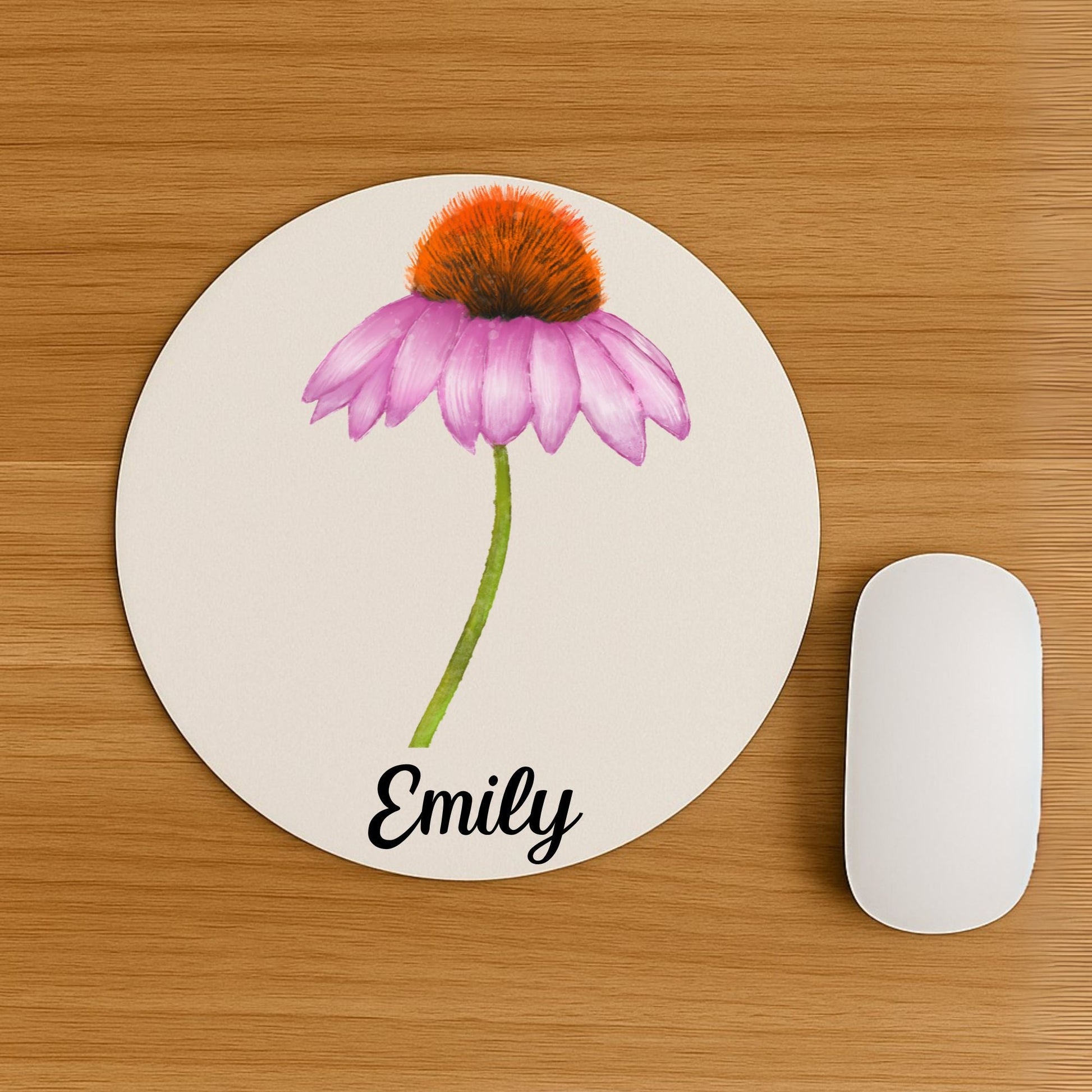 Echinacea Mousepad - MerikaArt