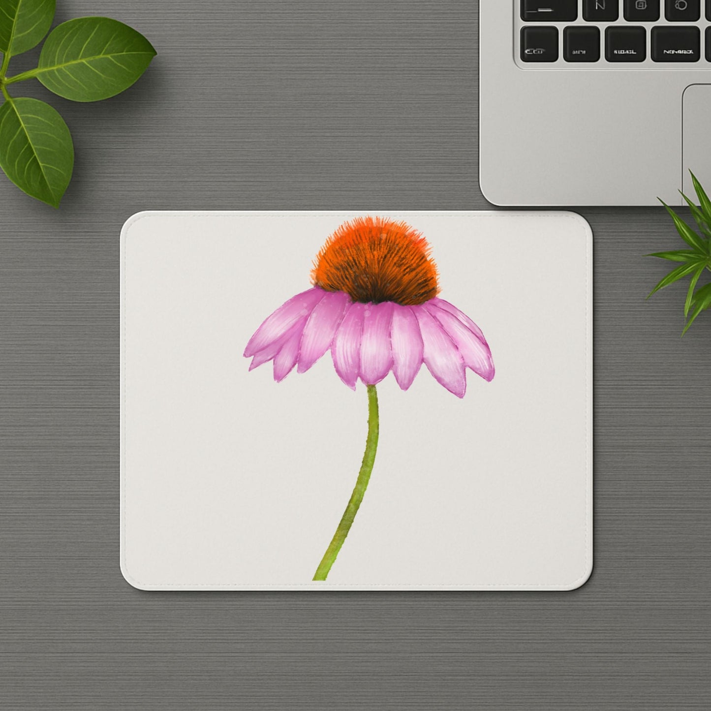 Echinacea Mousepad - MerikaArt