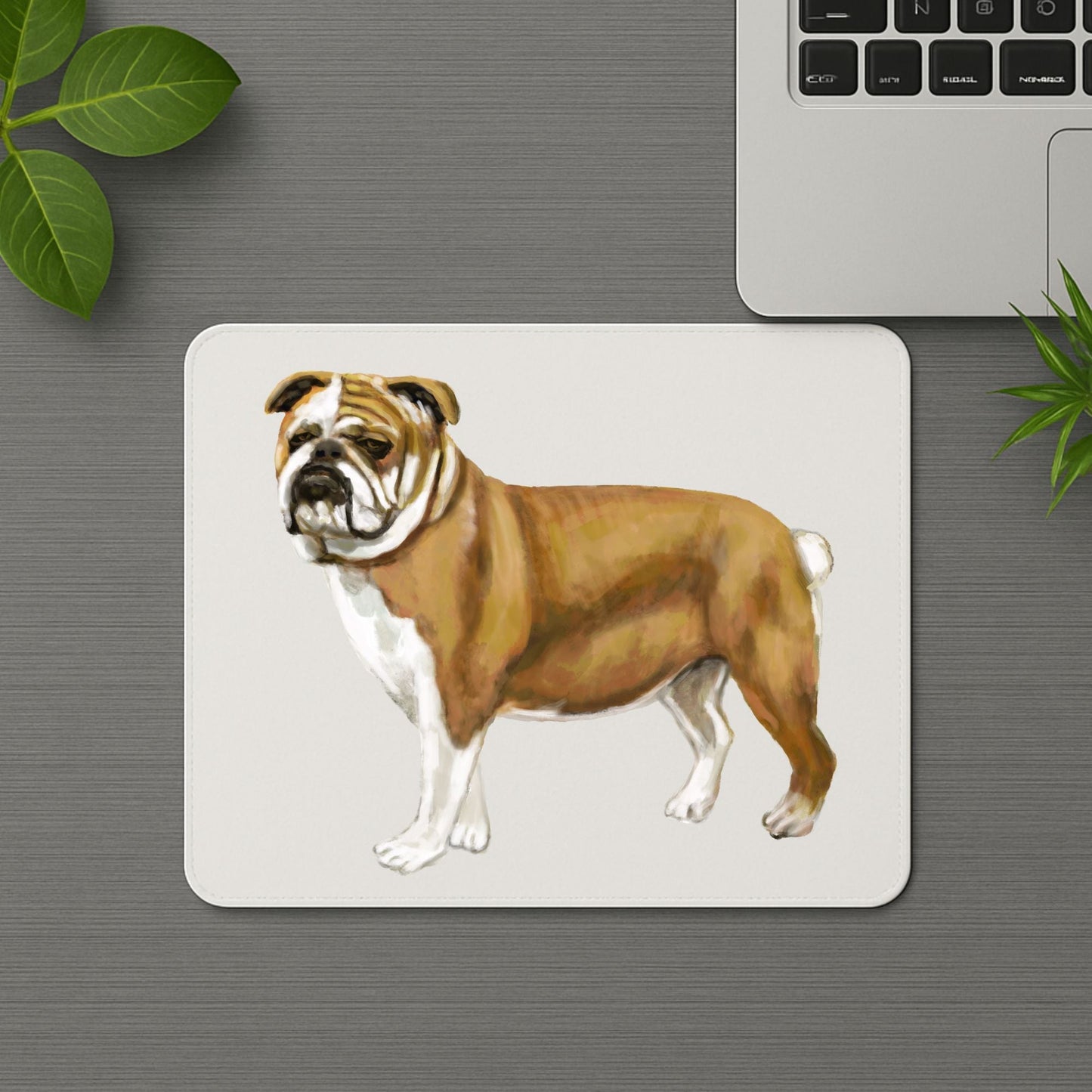English Bulldog Mousepad - MerikaArt