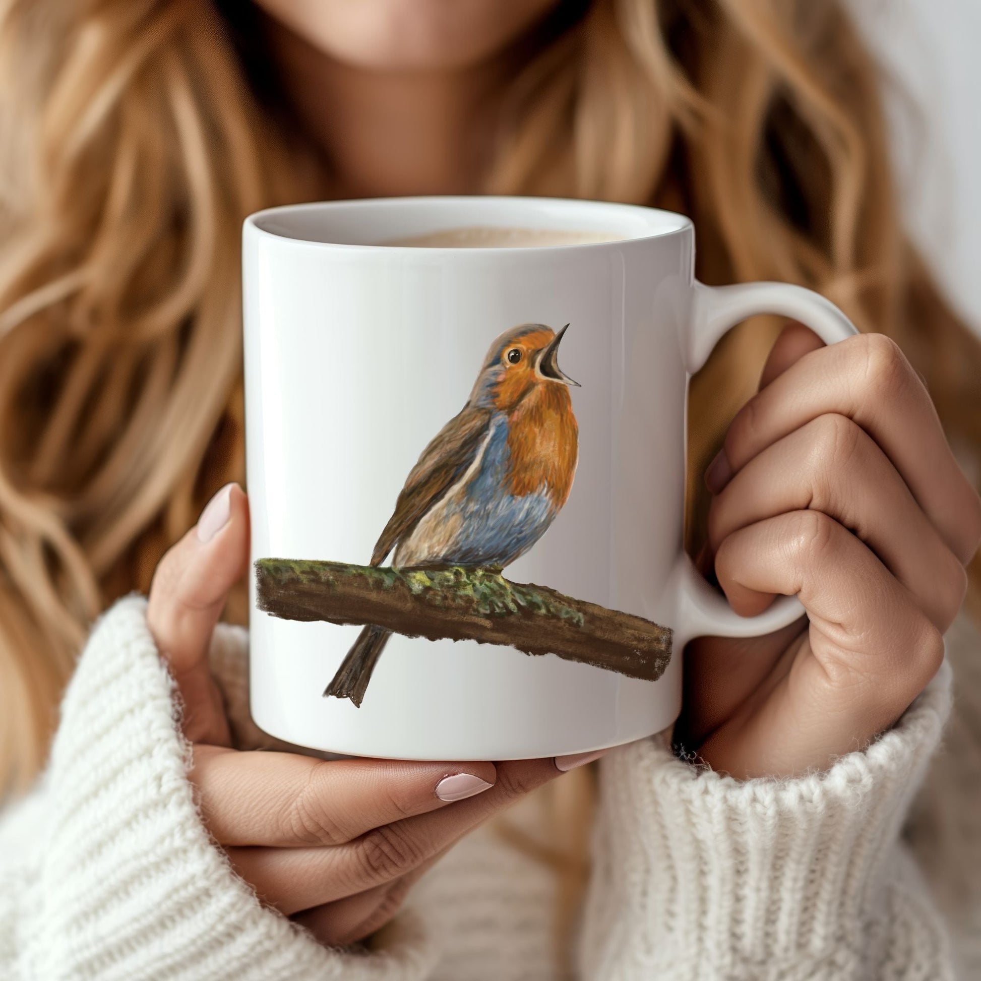 European Robin Mug - MerikaArt