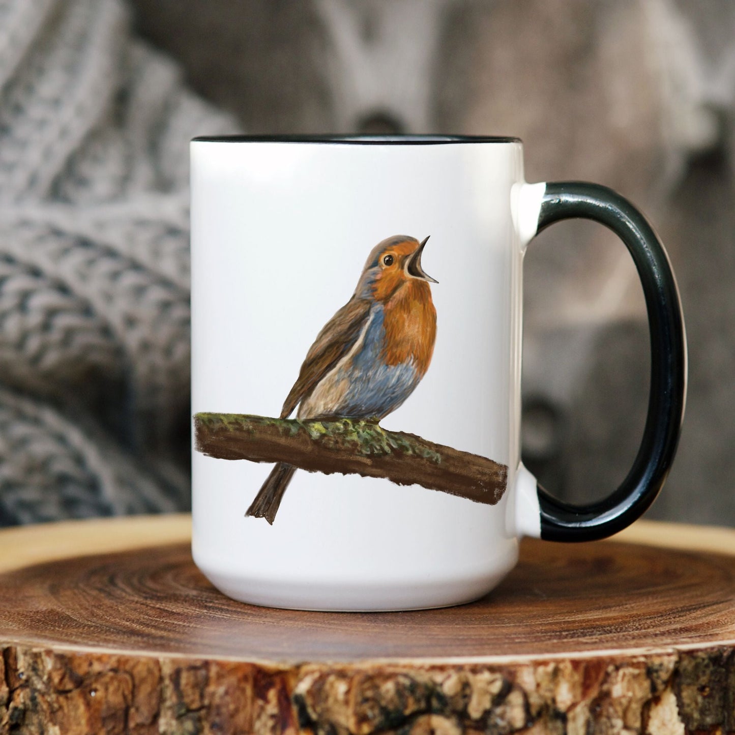 European Robin Mug - MerikaArt