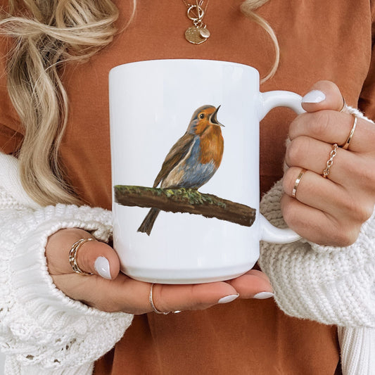 European Robin Mug - MerikaArt