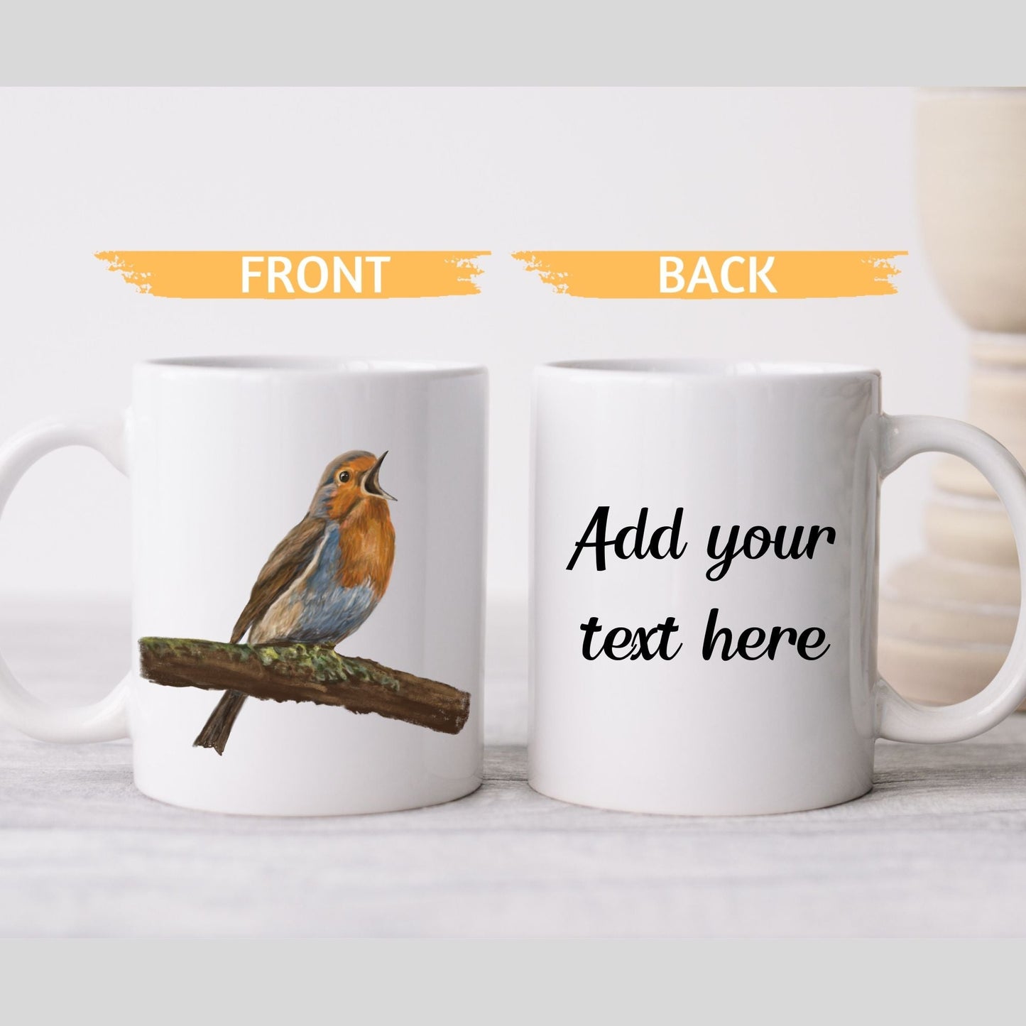 European Robin Mug - MerikaArt