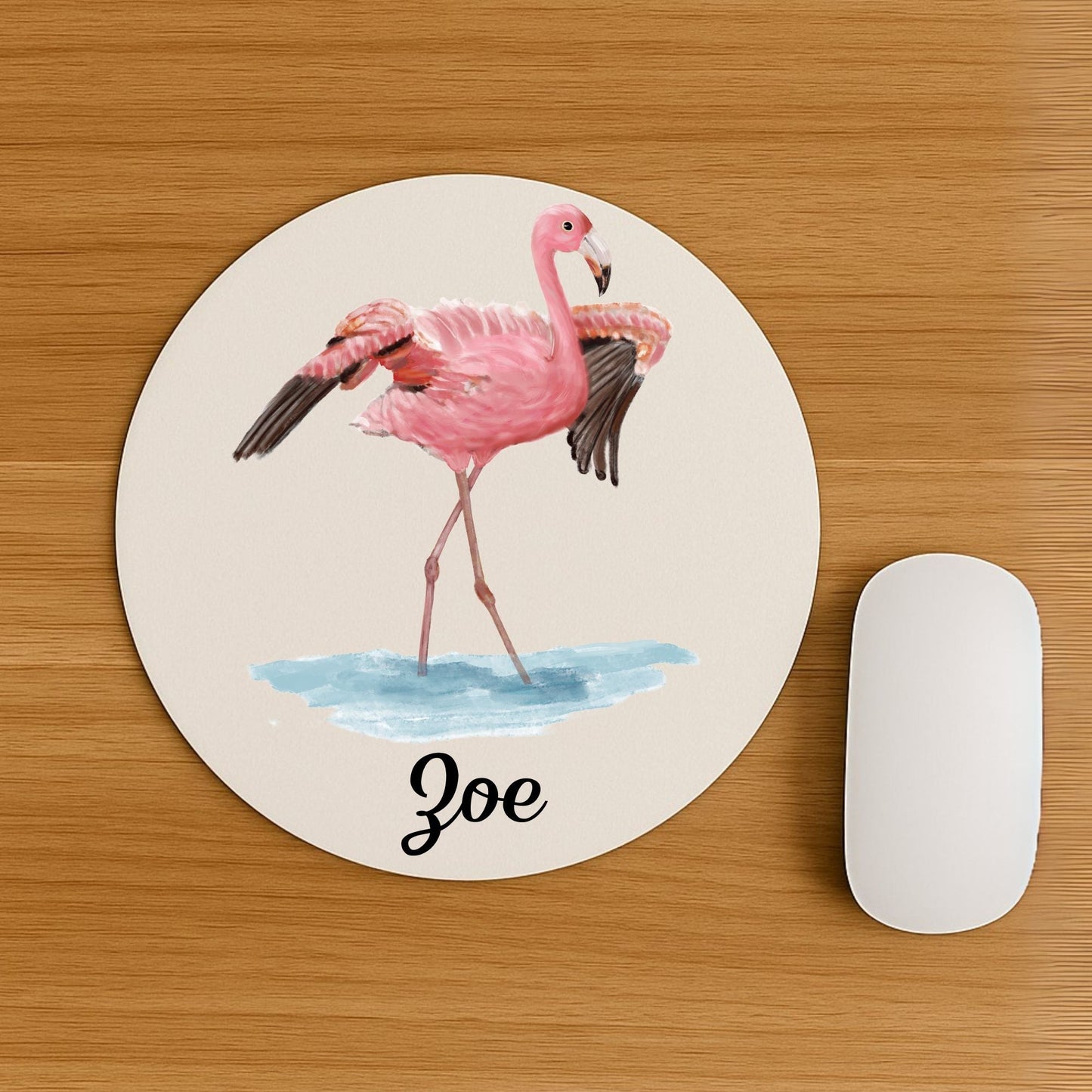 Flamingo Mousepad - MerikaArt