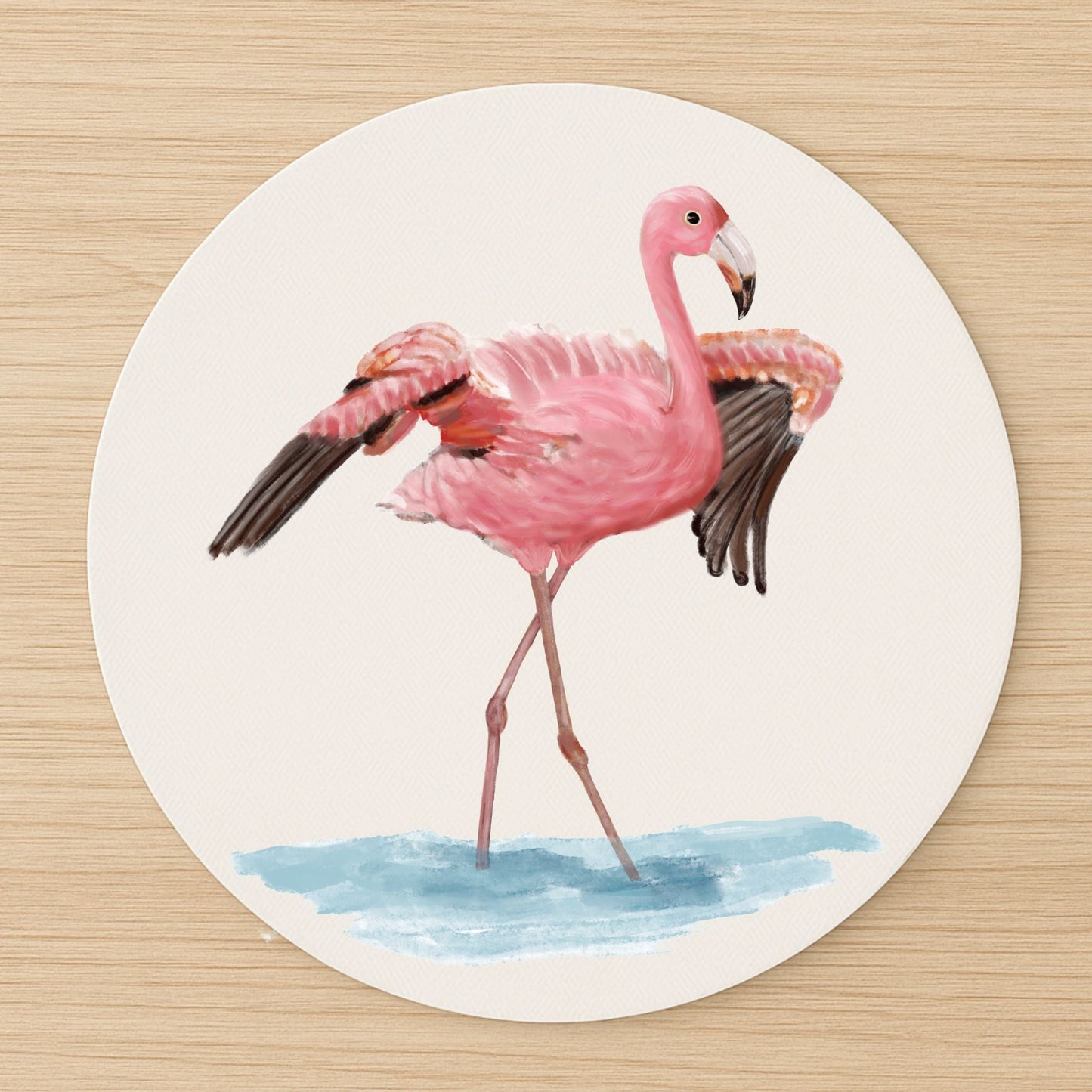 Flamingo Mousepad - MerikaArt