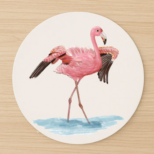 Flamingo Mousepad - MerikaArt