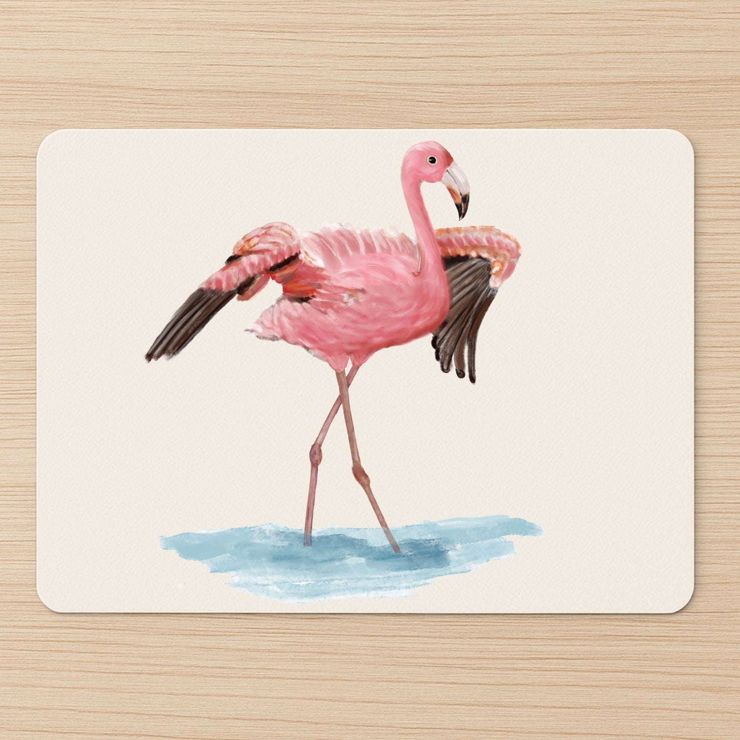 Flamingo Mousepad - MerikaArt