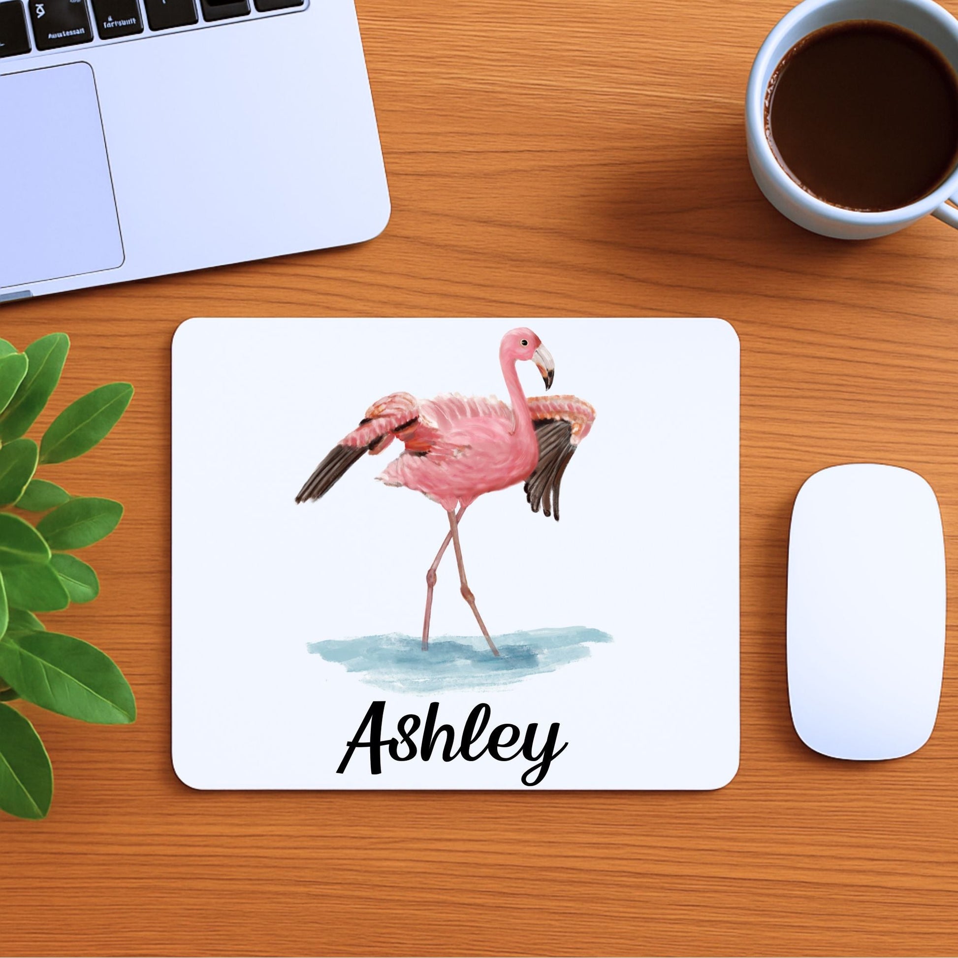 Flamingo Mousepad - MerikaArt