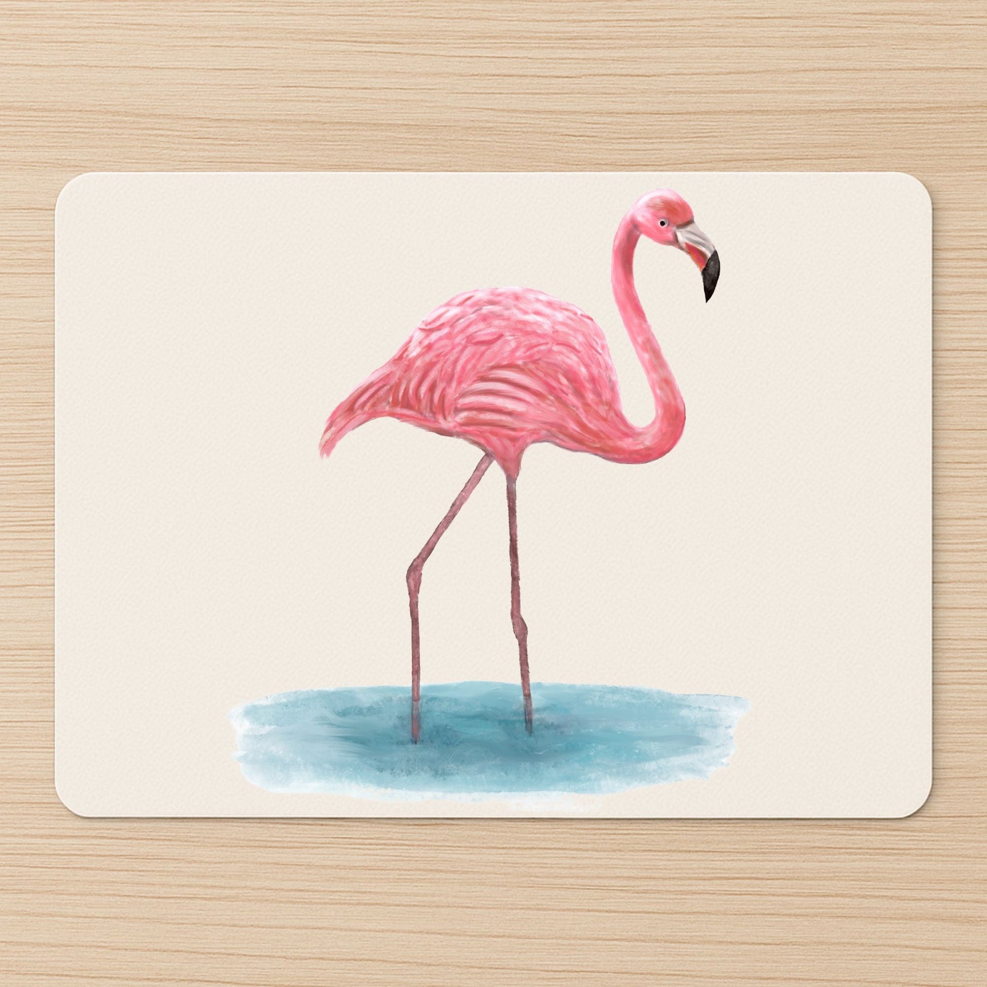Flamingo Mousepad - MerikaArt