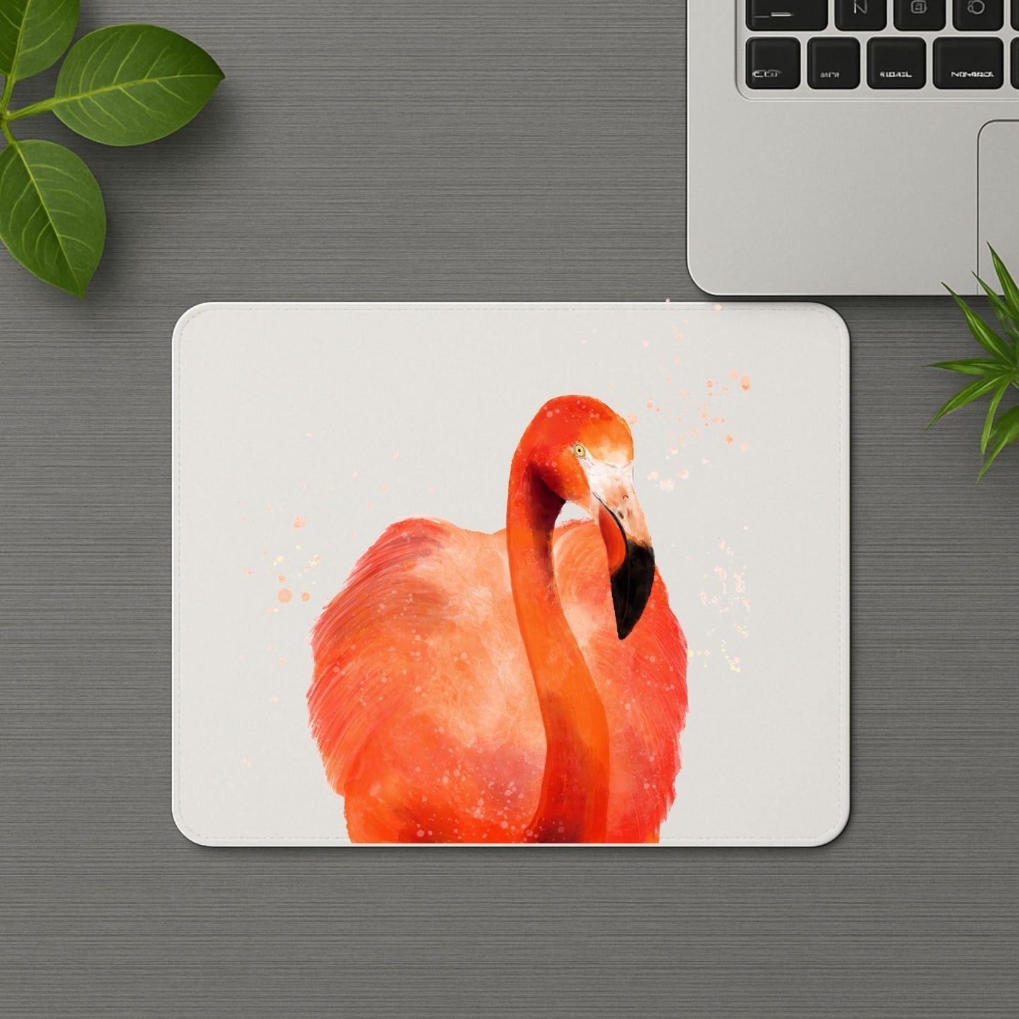Flamingo Vinyl Mousepad - MerikaArt