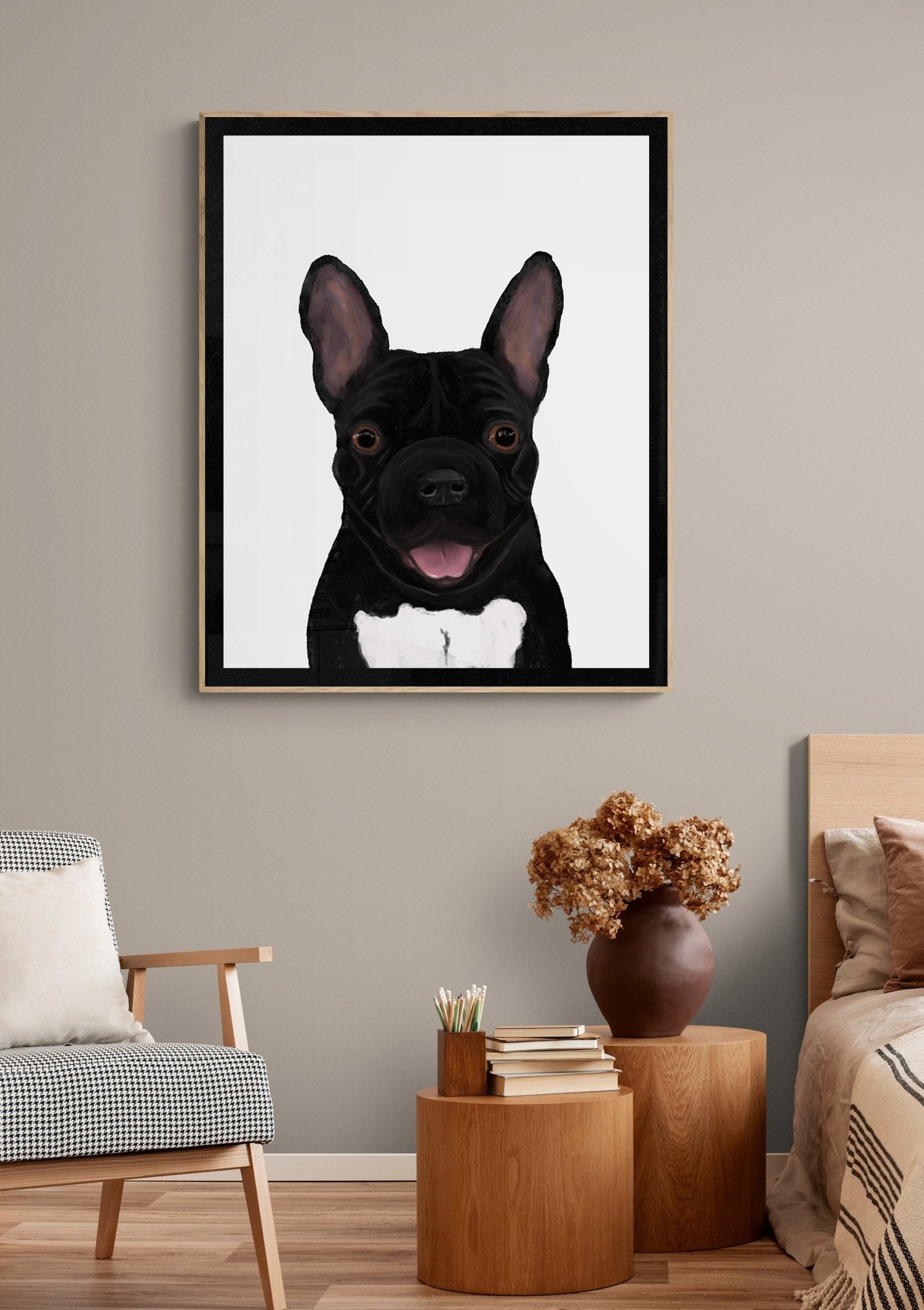 French Bulldog Print - MerikaArt