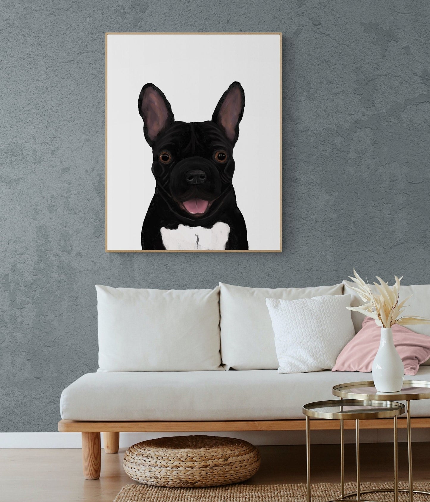 French Bulldog Print - MerikaArt