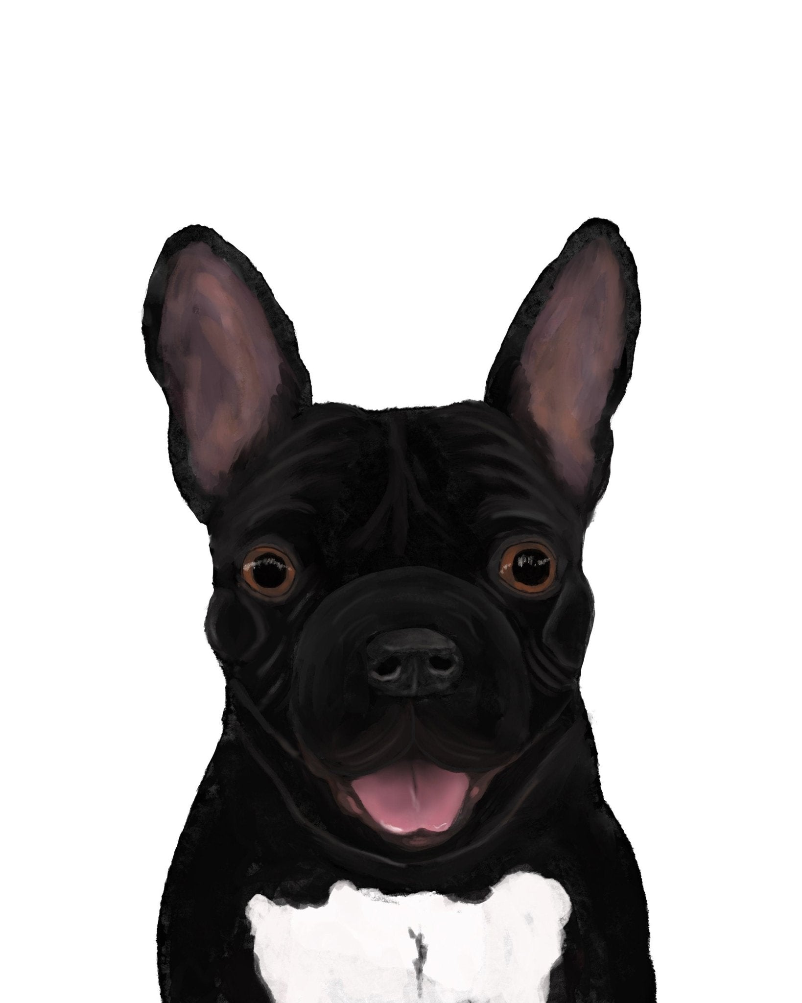 French Bulldog Print - MerikaArt