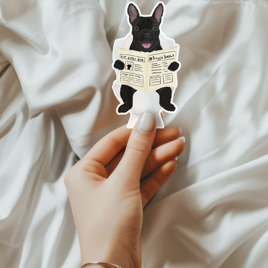 French Bulldog Vinyl Sticker - MerikaArt