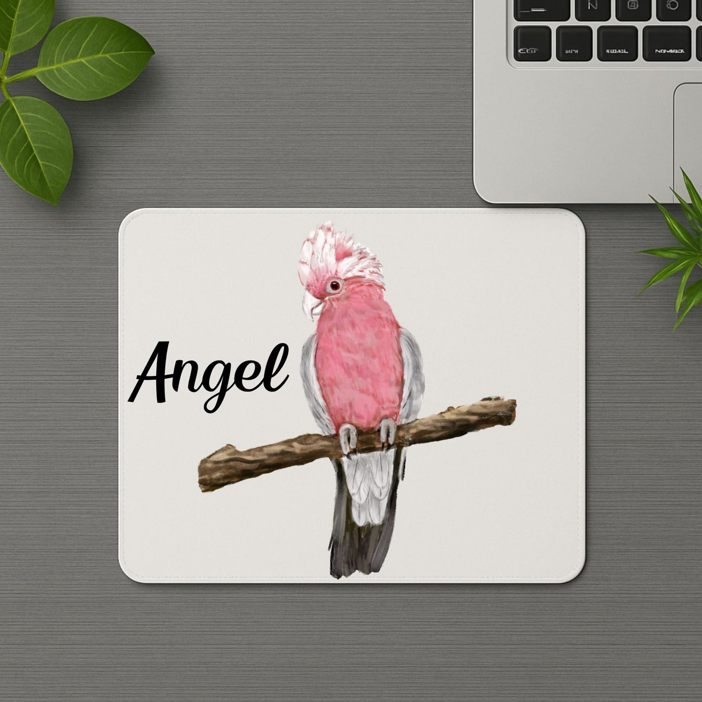Galah Cockatoo Bird Mousepad - MerikaArt