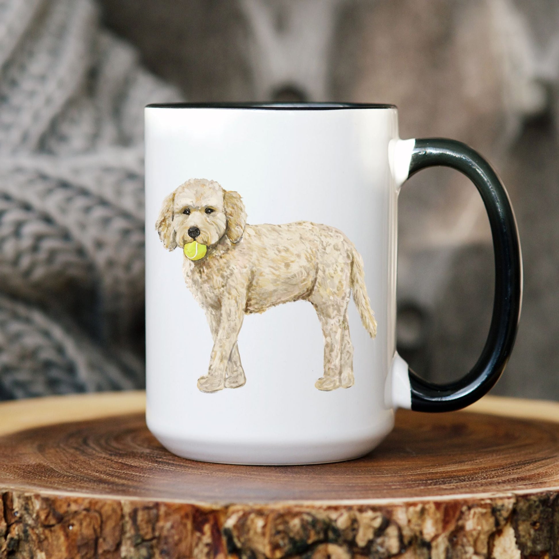 Goldendoodle Mug - MerikaArt