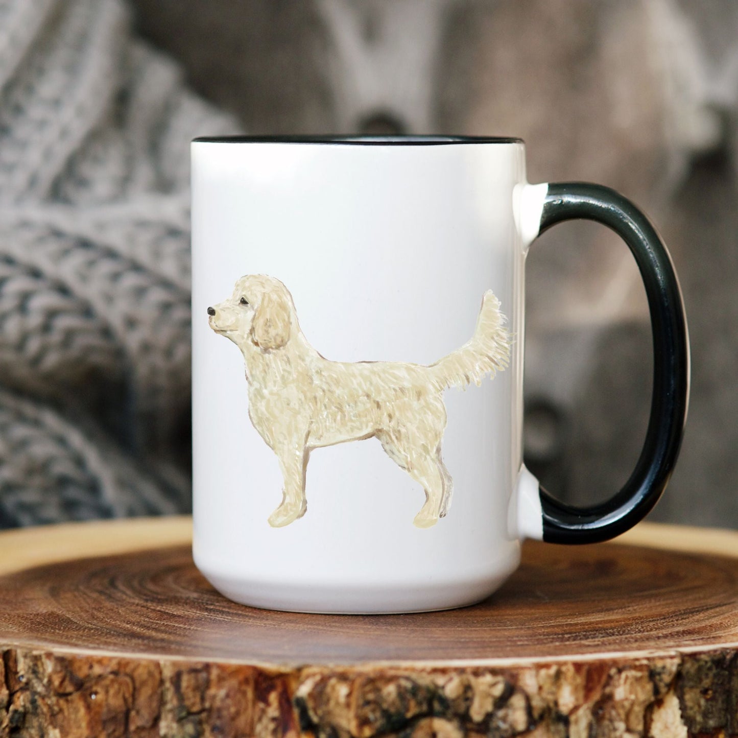 Goldendoodle Mug - MerikaArt