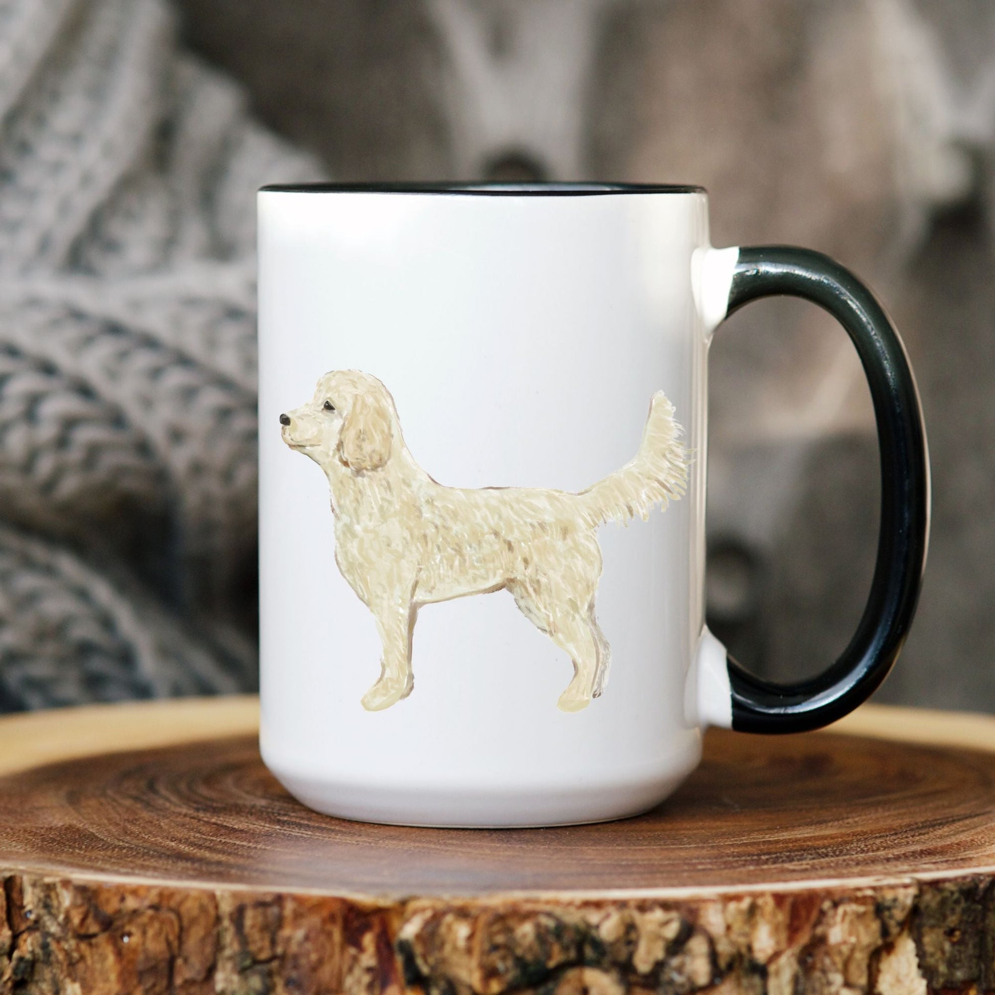 Goldendoodle Mug - MerikaArt