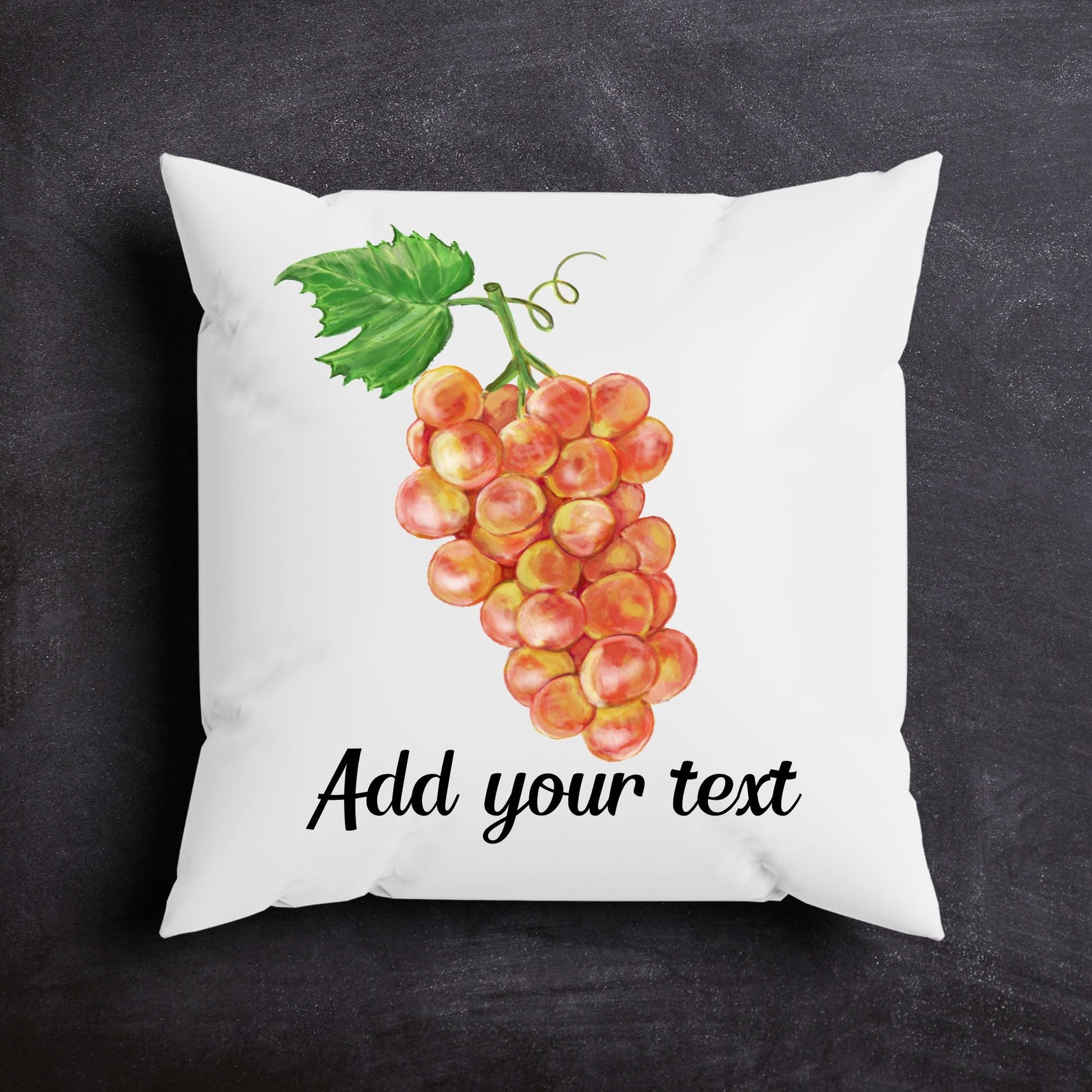 Grapes Pillow - MerikaArt