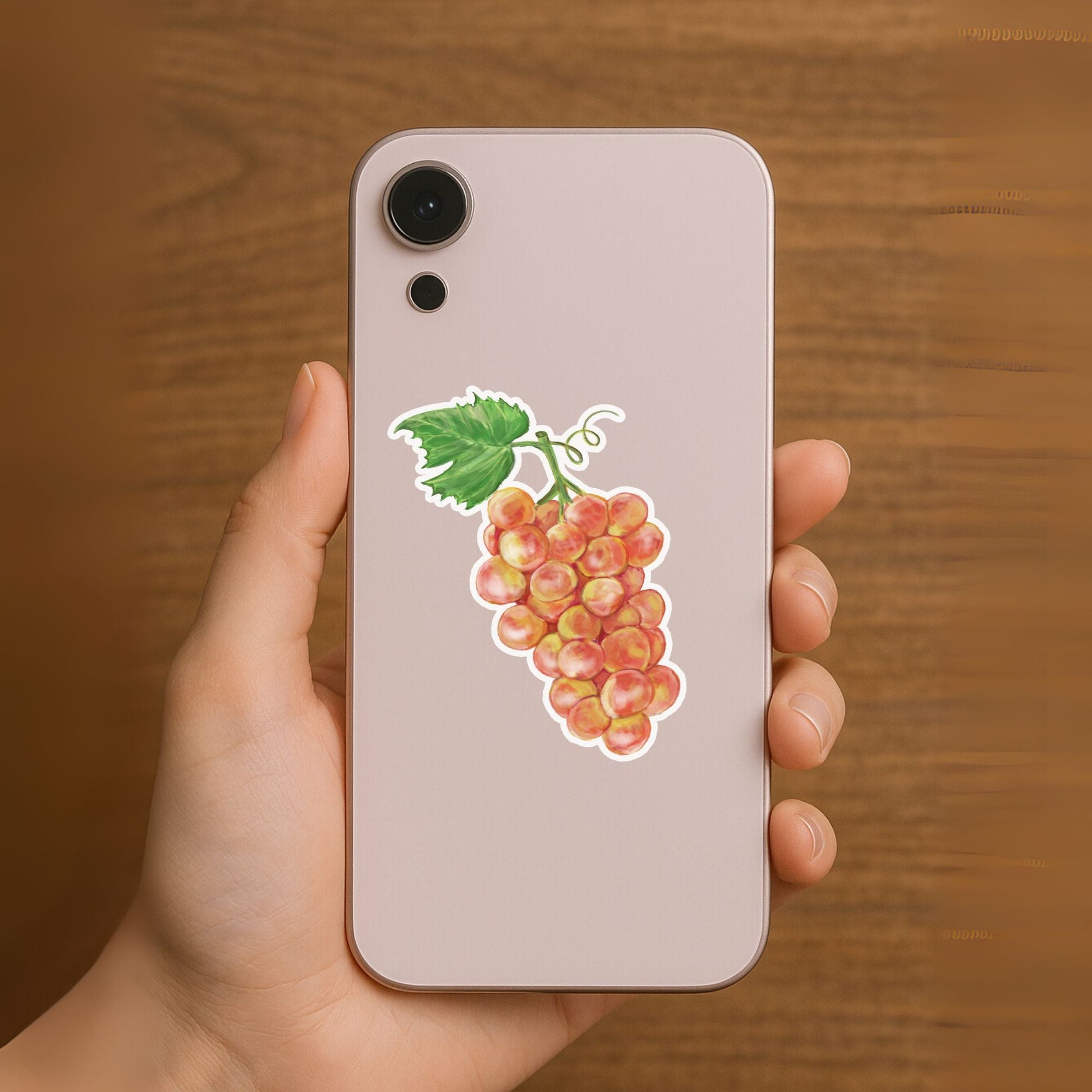 Grapes Vinyl Sticker - MerikaArt