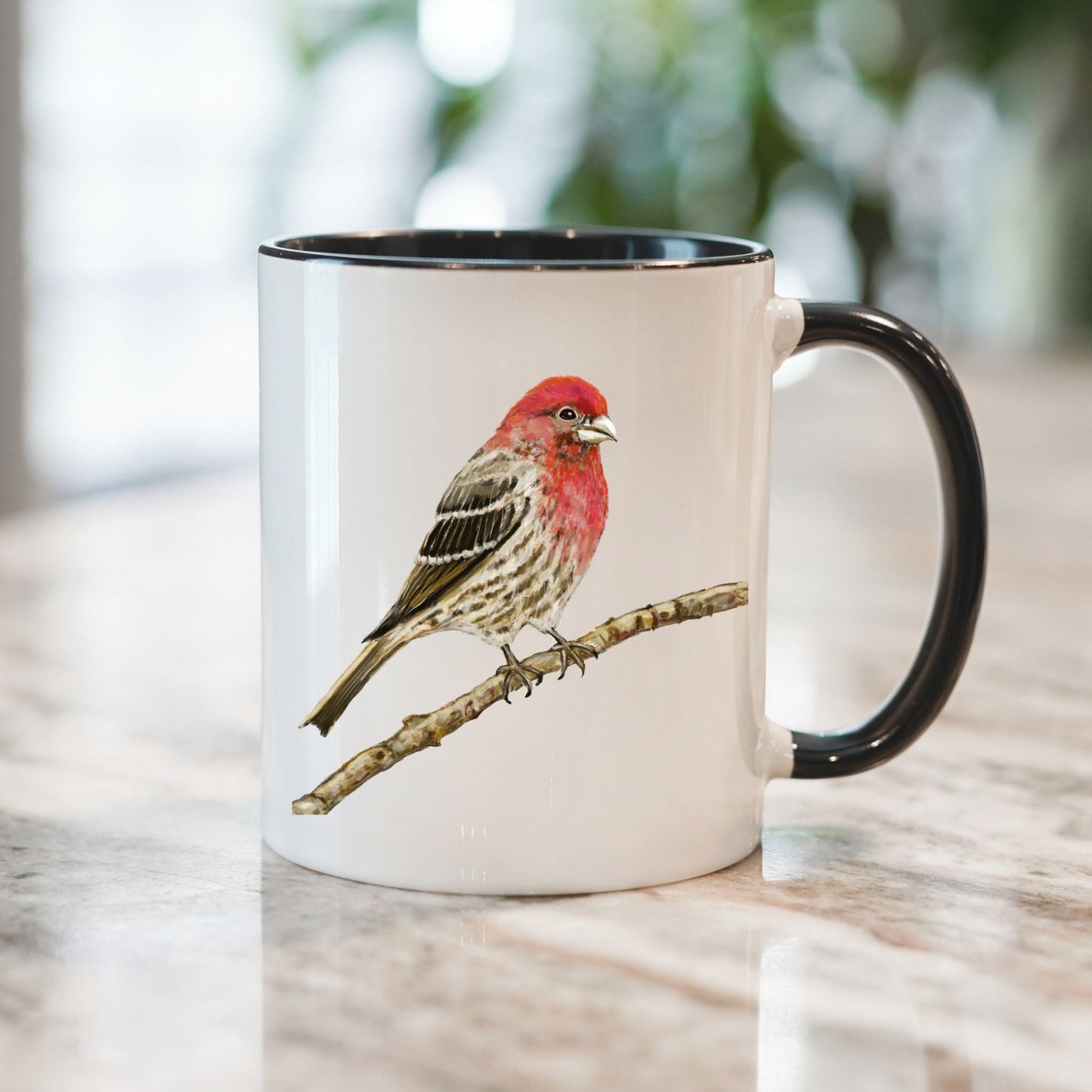 House Finch Mug - MerikaArt