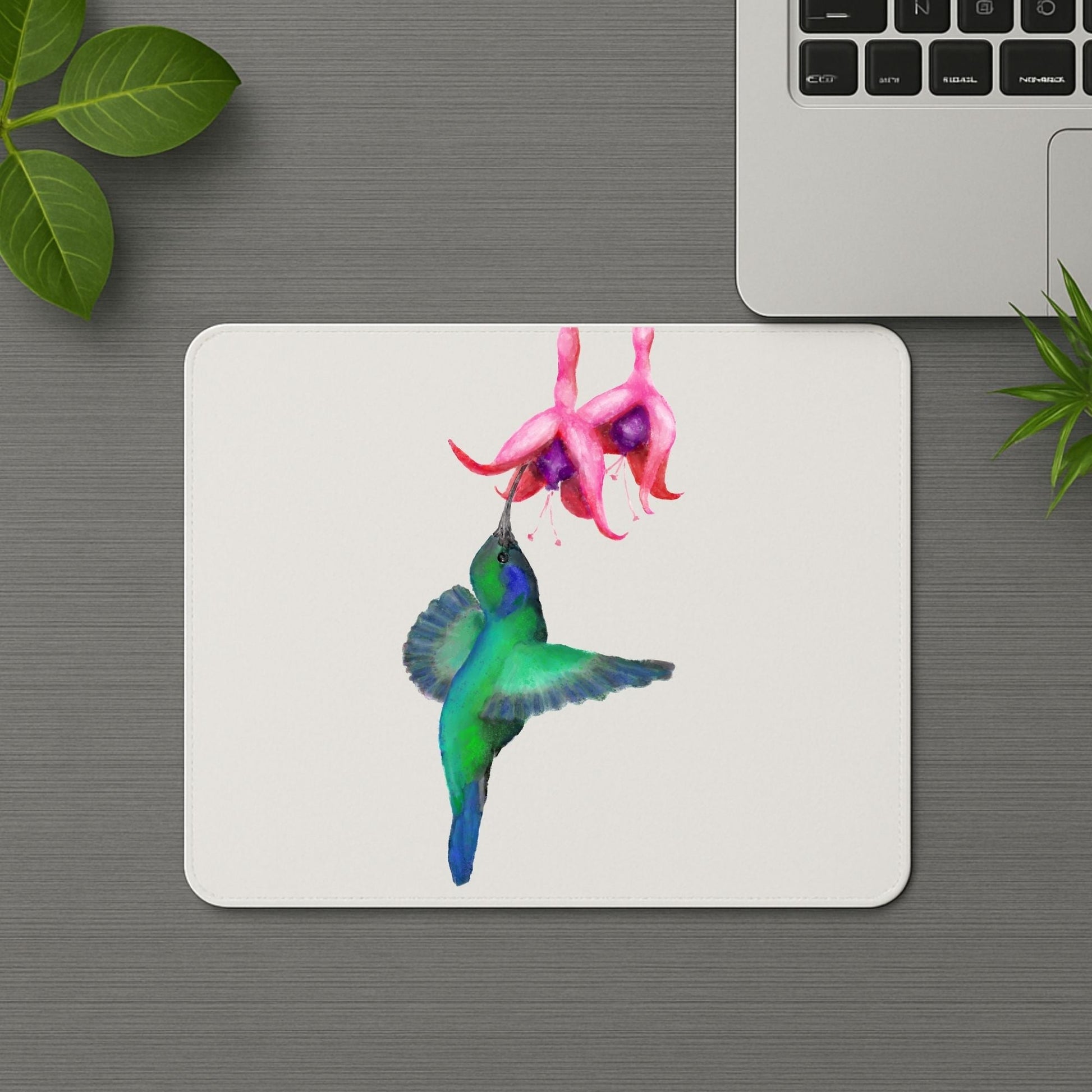 Hummingbird Mousepad - MerikaArt